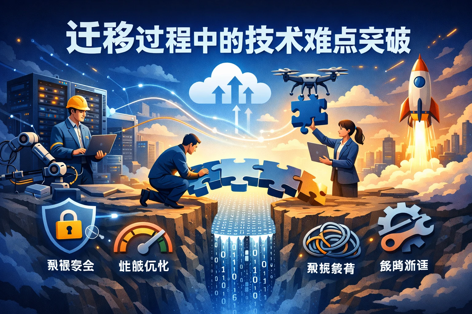 迁移过程中的技术难点突破