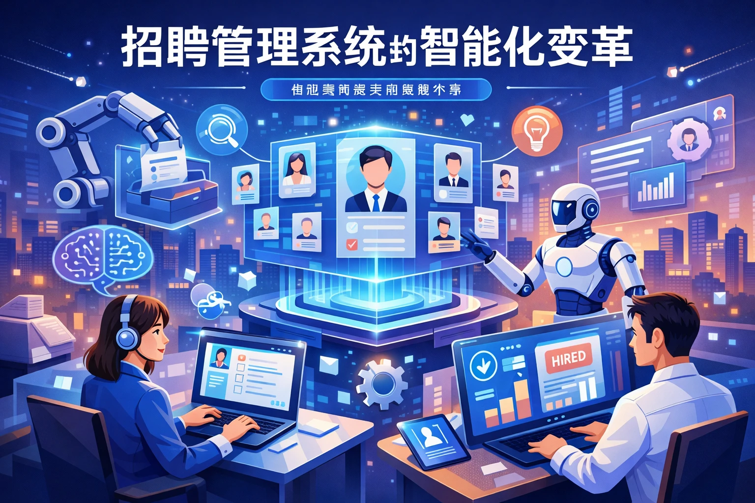 招聘管理系统的智能化变革
