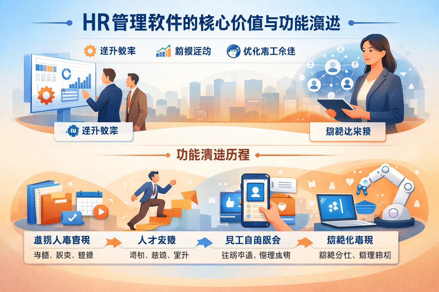 HR管理软件的核心价值与功能演进