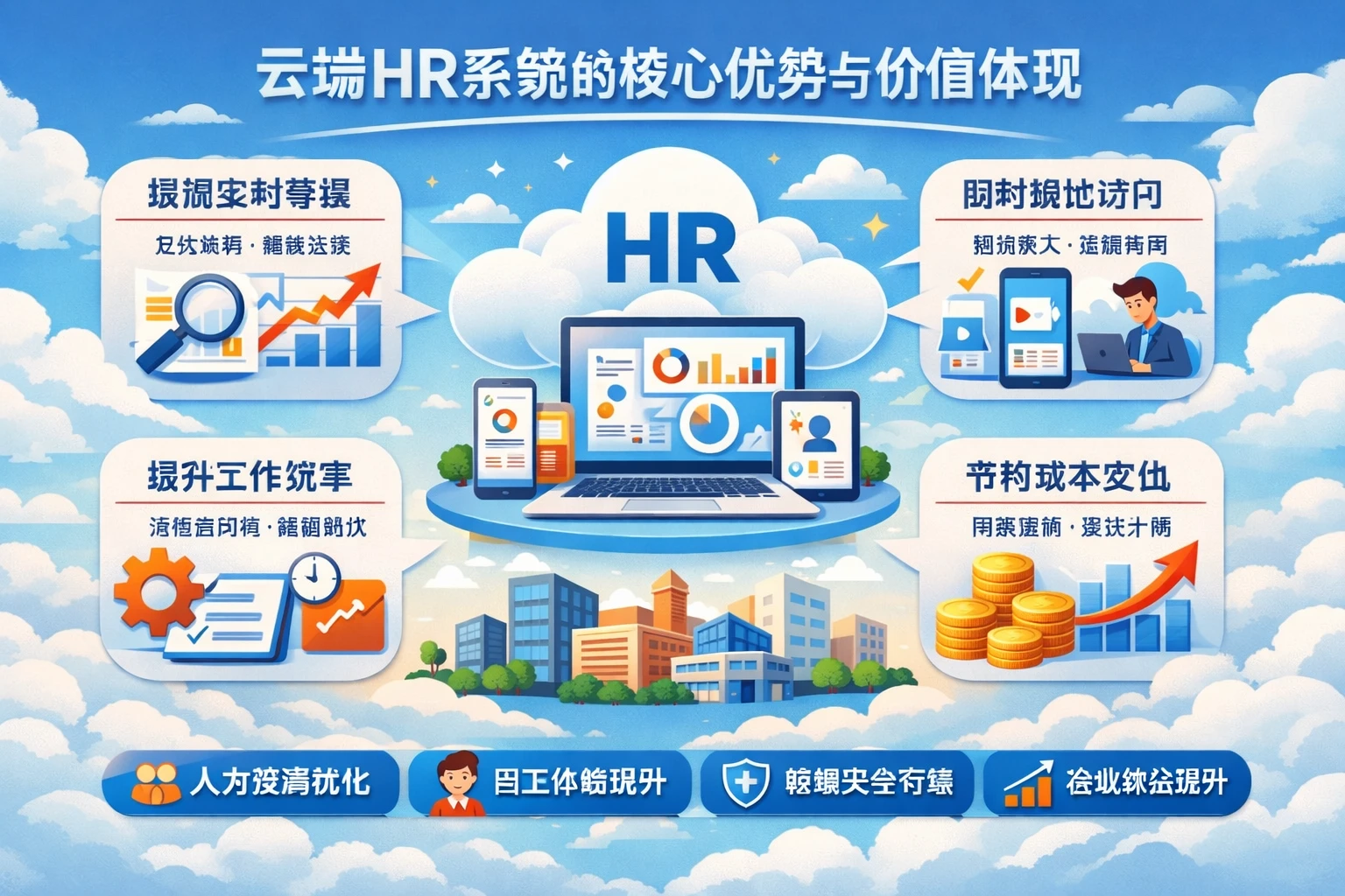 云端HR系统的核心优势与价值体现