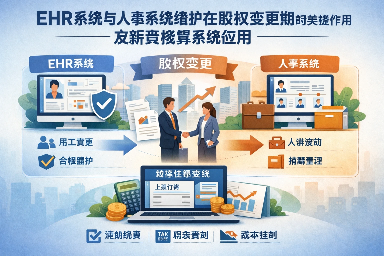 EHR系统与人事系统维护在股权变更期的关键作用及薪资核算系统应用