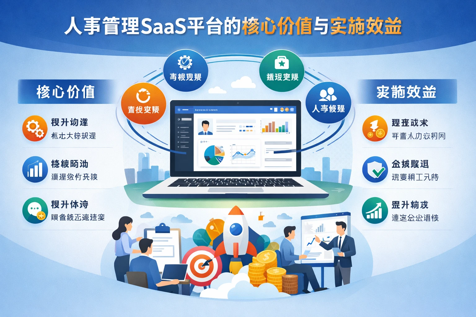 人事管理SaaS平台的核心价值与实施效益