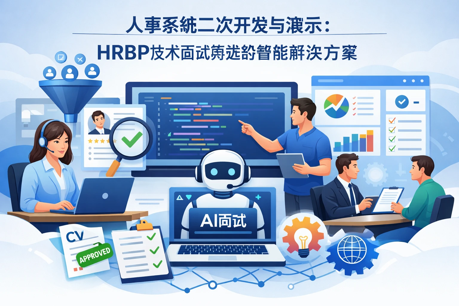 人事系统二次开发与演示：HRBP技术面试筛选的智能解决方案