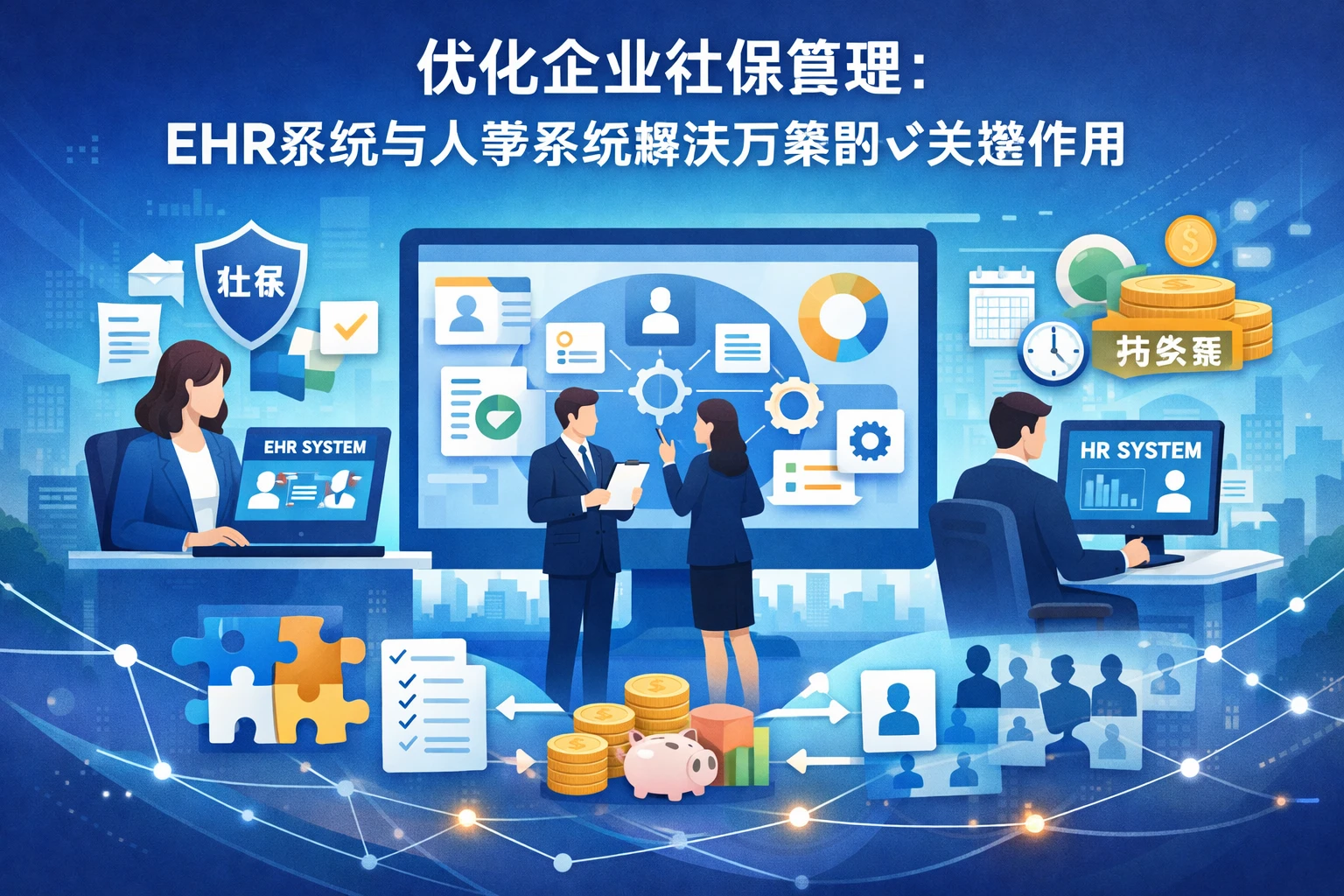 优化企业社保管理：EHR系统与人事系统解决方案的关键作用