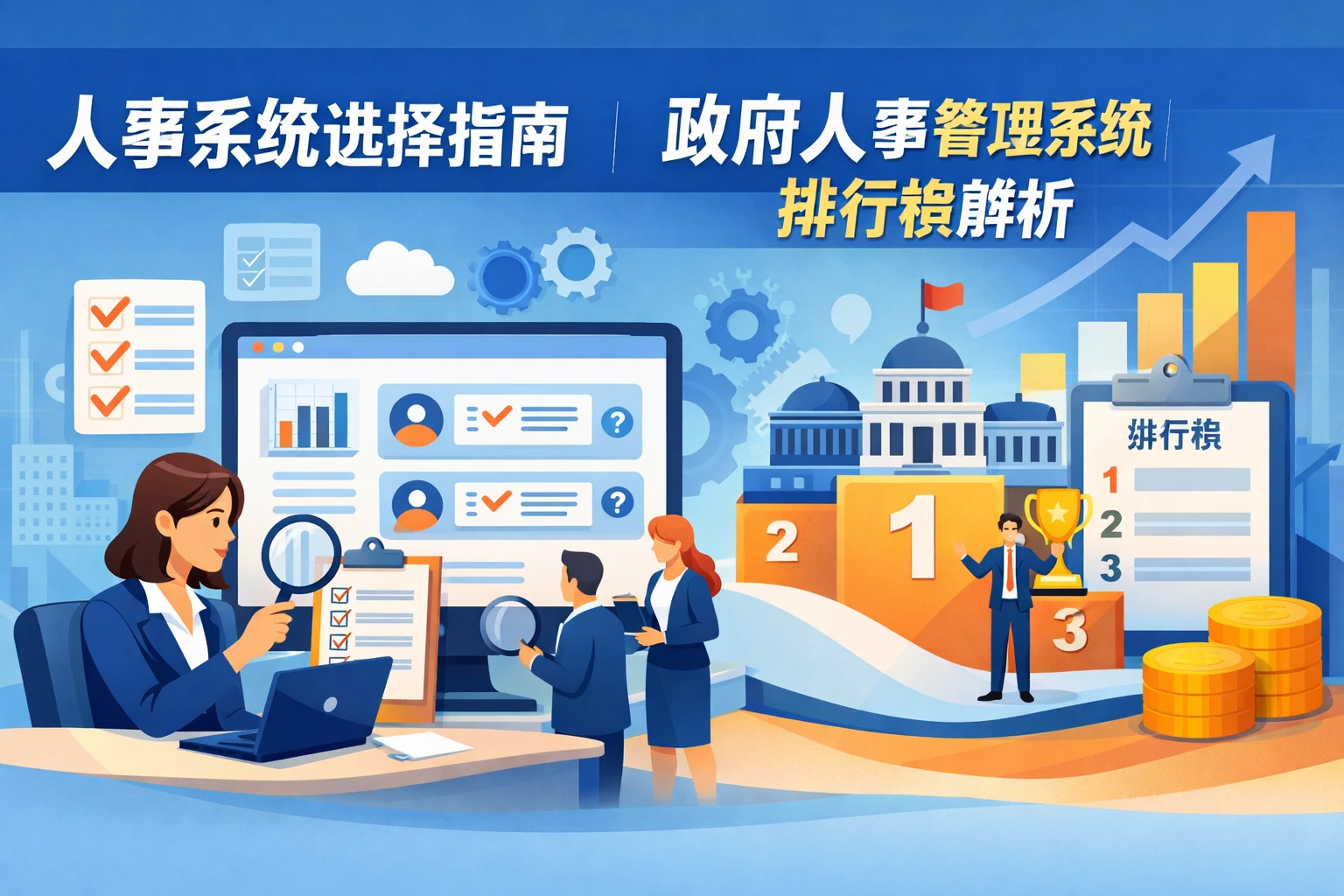 人事系统选择指南与政府人事管理系统排行榜解析