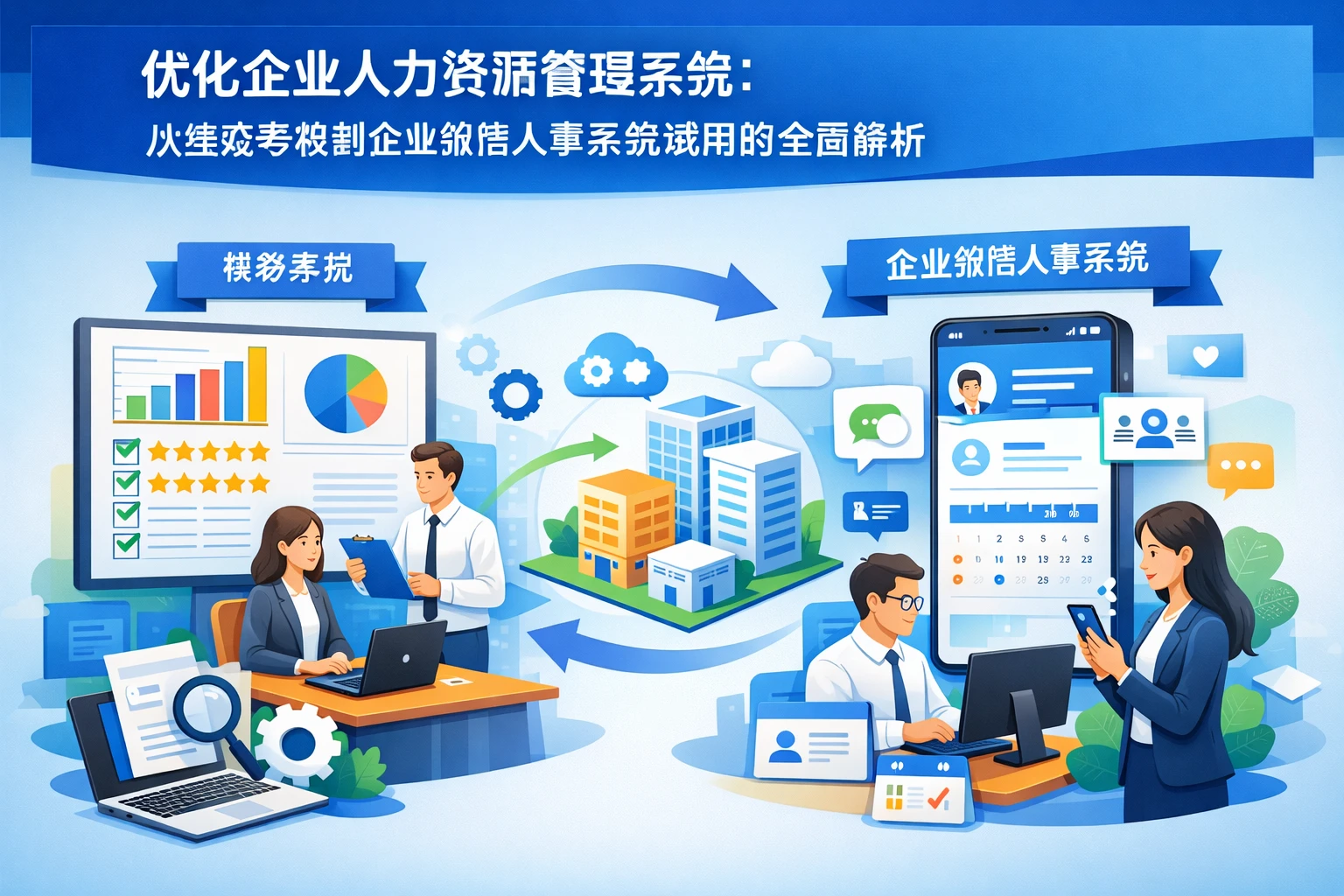 优化企业人力资源管理系统：从绩效考核到企业微信人事系统试用的全面解析