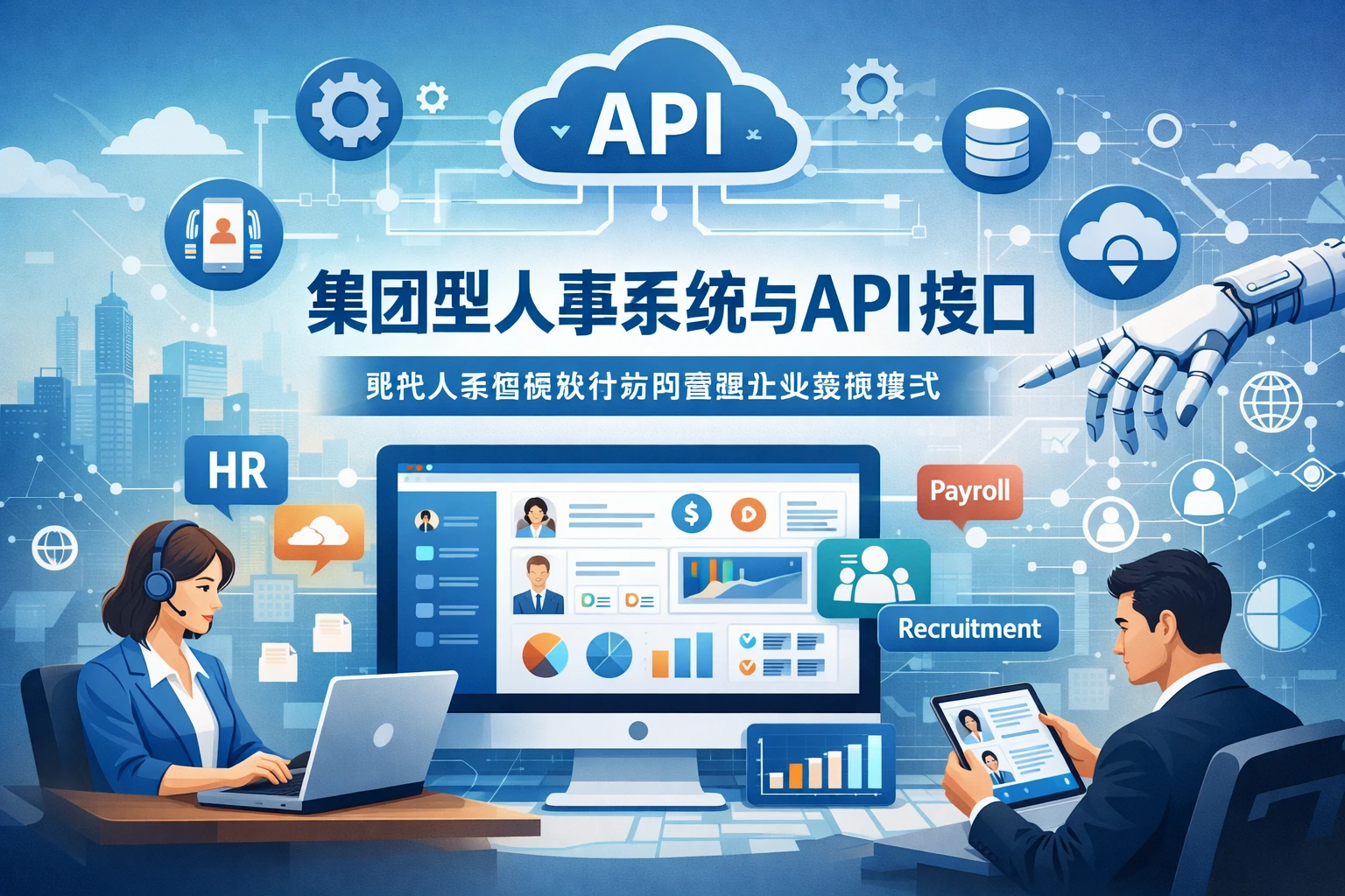 集团型人事系统与API接口：现代人事管理软件如何重塑企业管理模式