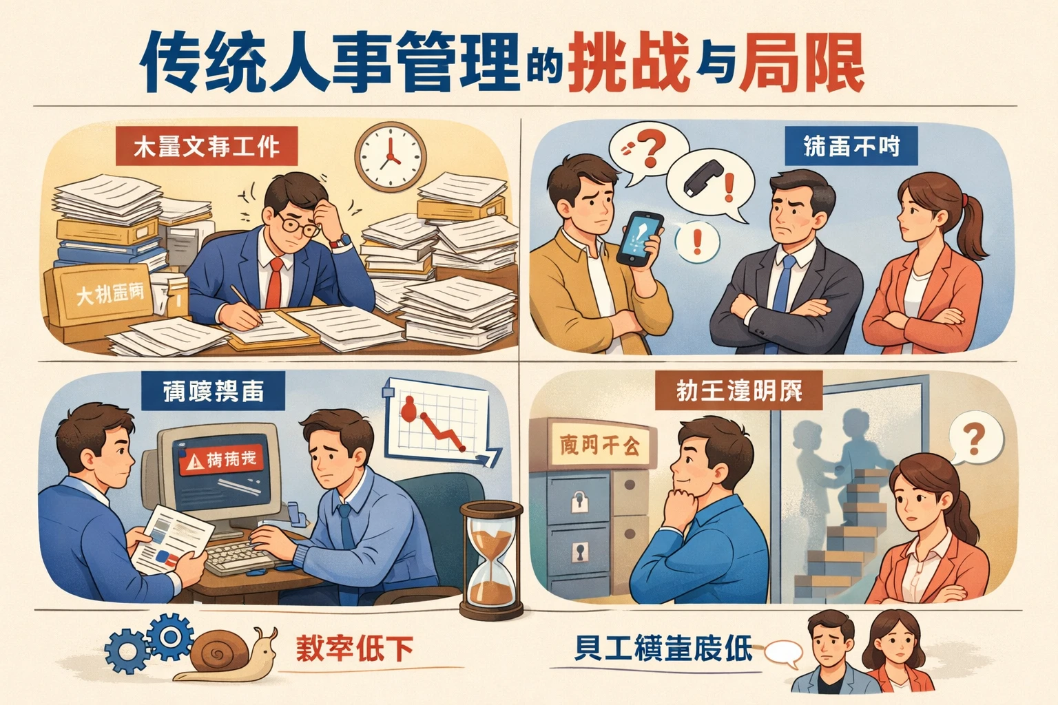 传统人事管理的挑战与局限