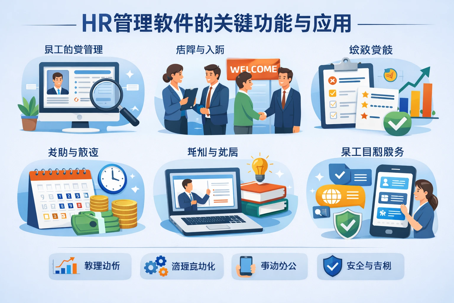 HR管理软件的关键功能与应用