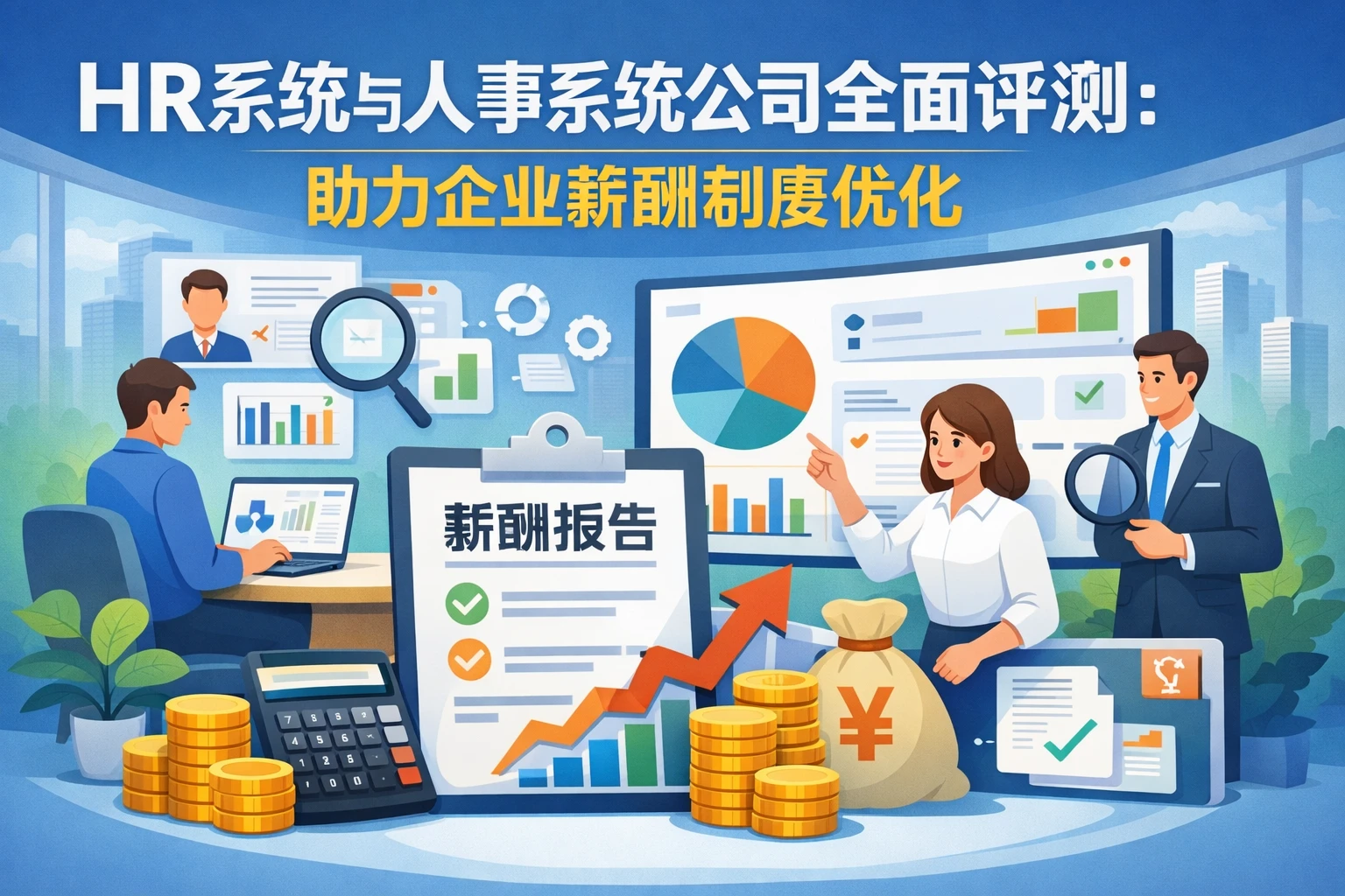 HR系统与人事系统公司全面评测：助力企业薪酬制度优化