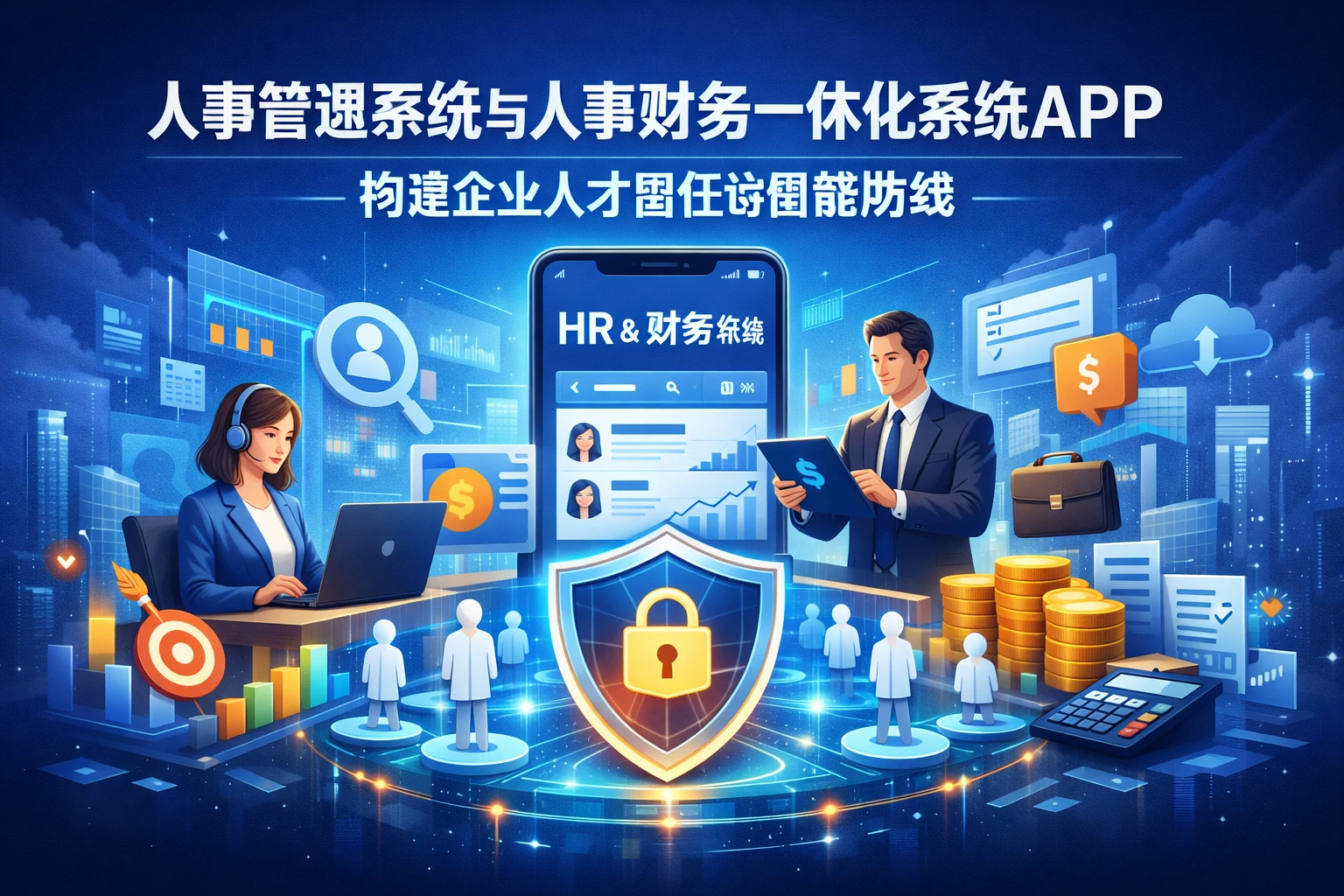 人事管理系统与人事财务一体化系统APP：构建企业人才留任的智能防线