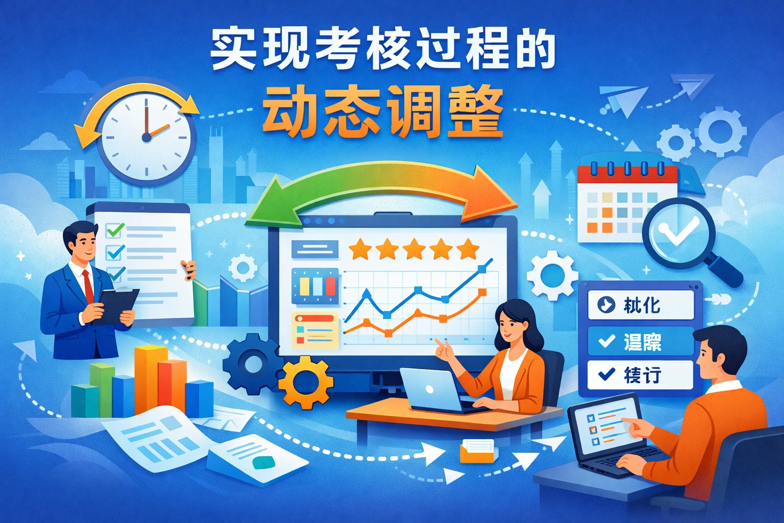 实现考核过程的动态调整