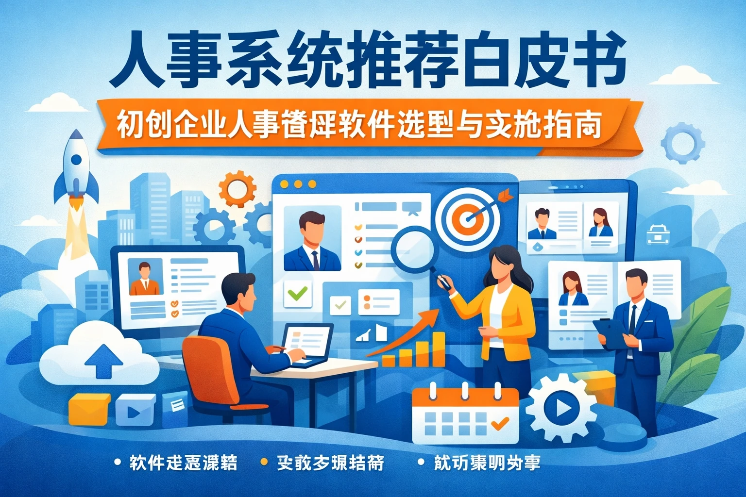 人事系统推荐白皮书：初创企业人事管理软件选型与实施指南