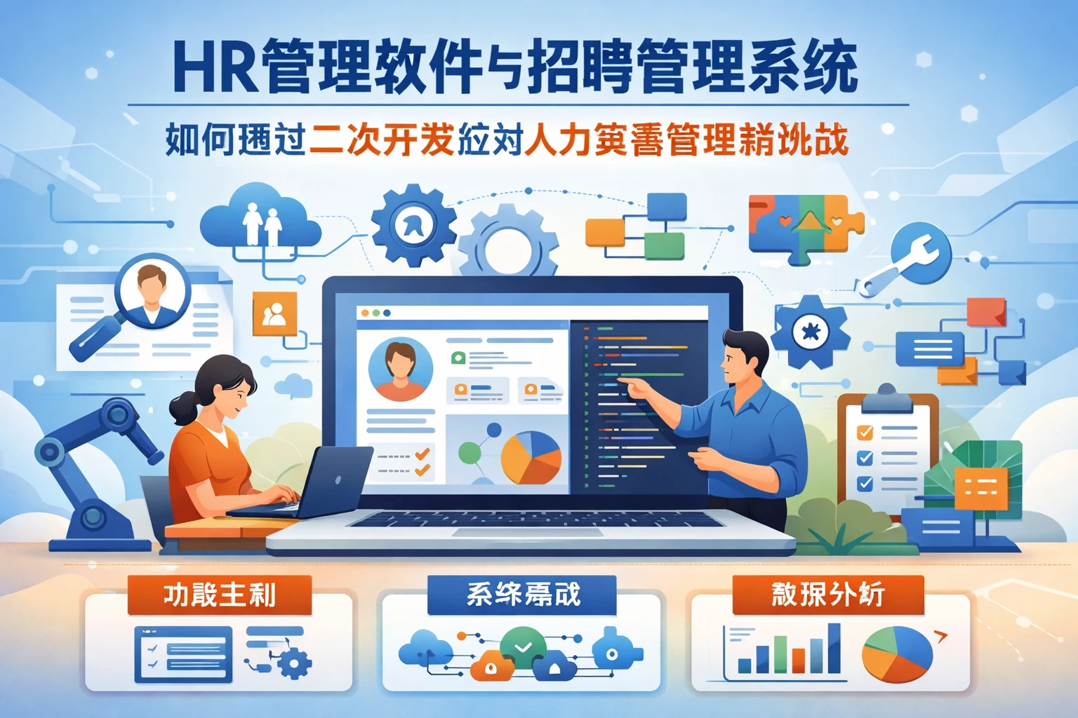 HR管理软件与招聘管理系统如何通过二次开发应对人力资源管理新挑战