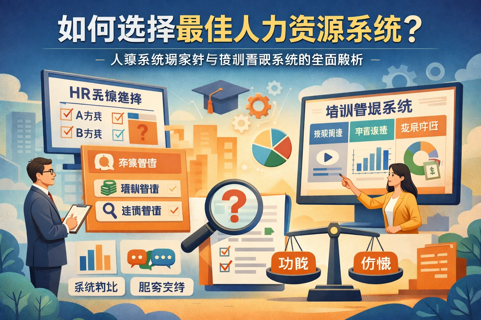 如何选择最佳人力资源系统：人事系统哪家好与培训管理系统的全面解析