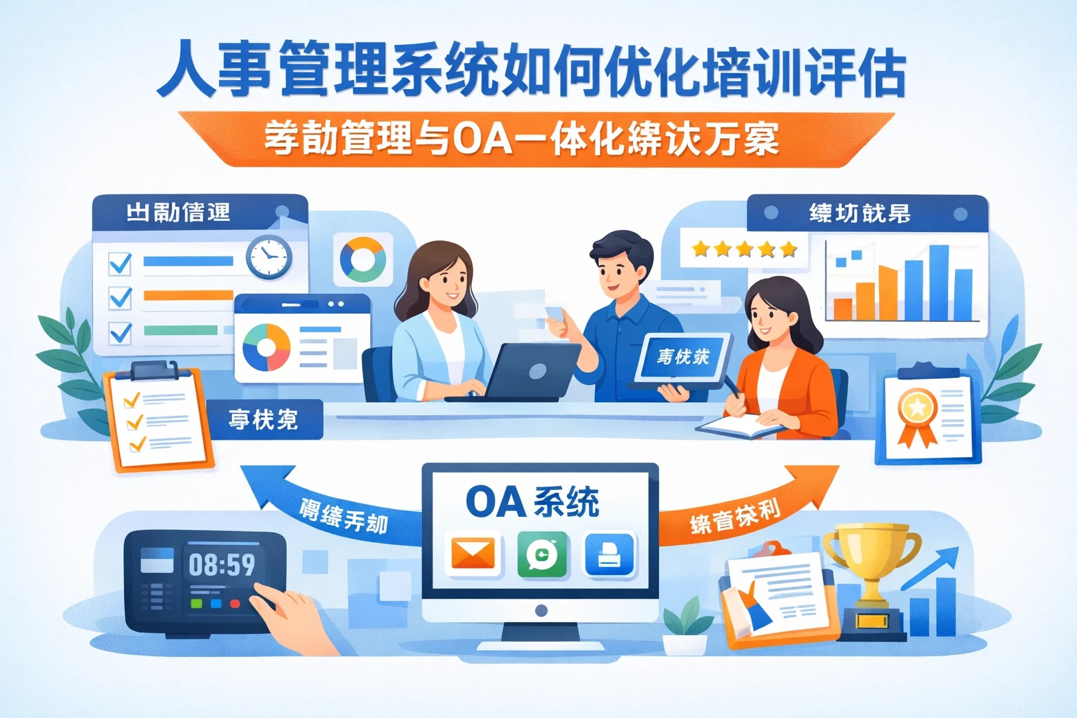 人事管理系统如何优化培训评估：考勤管理与OA一体化解决方案