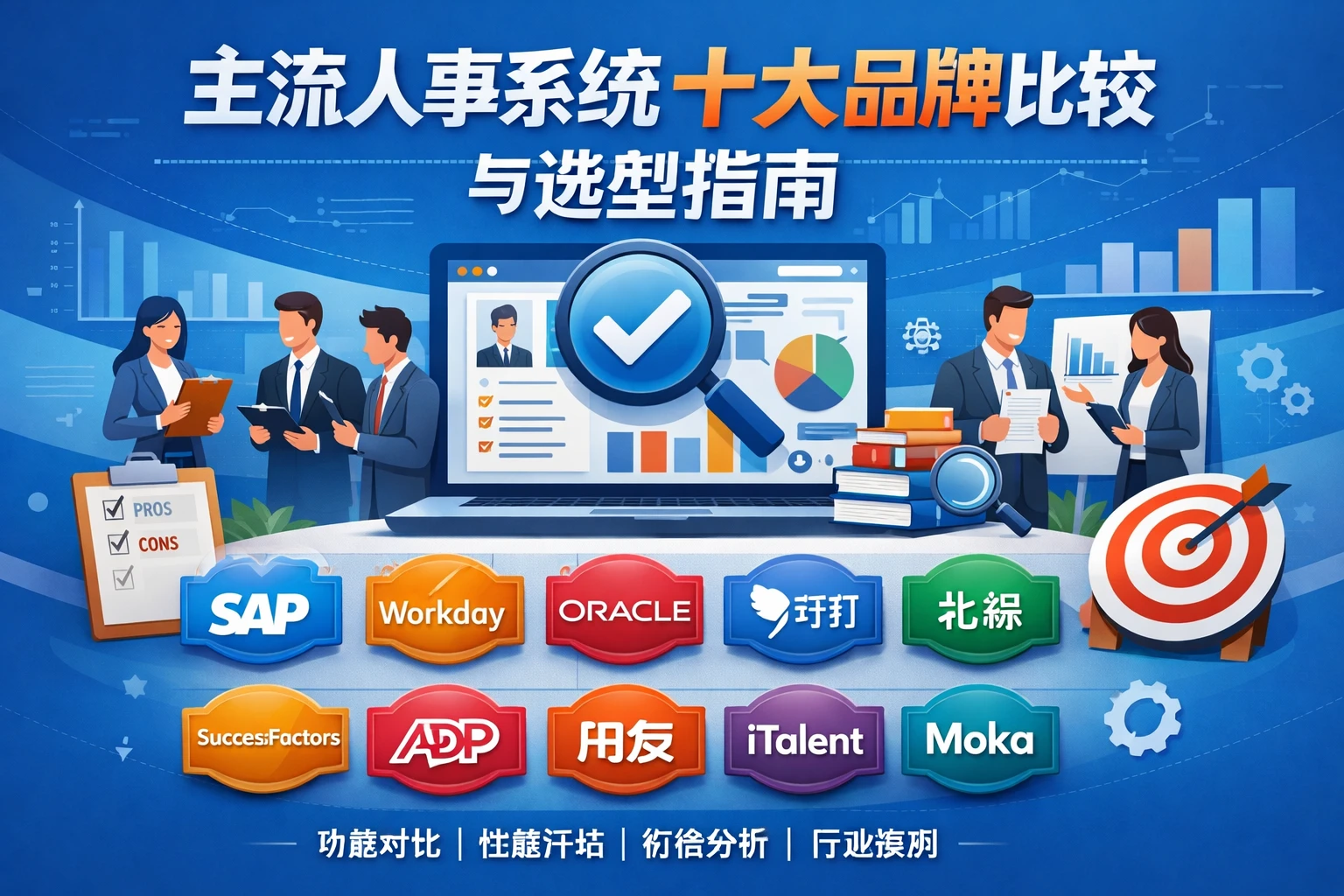 主流人事系统十大品牌比较与选型指南