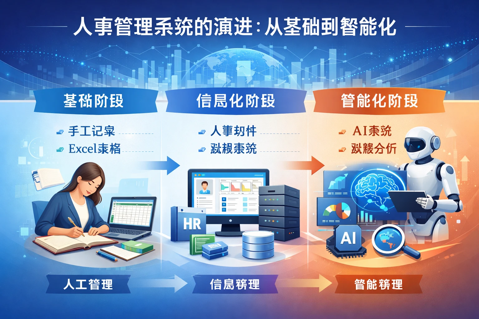 人事管理系统的演进：从基础到智能化