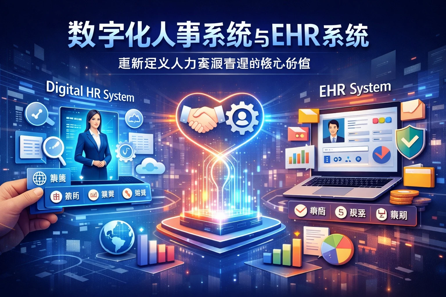 数字化人事系统与EHR系统：重新定义人力资源管理的核心价值