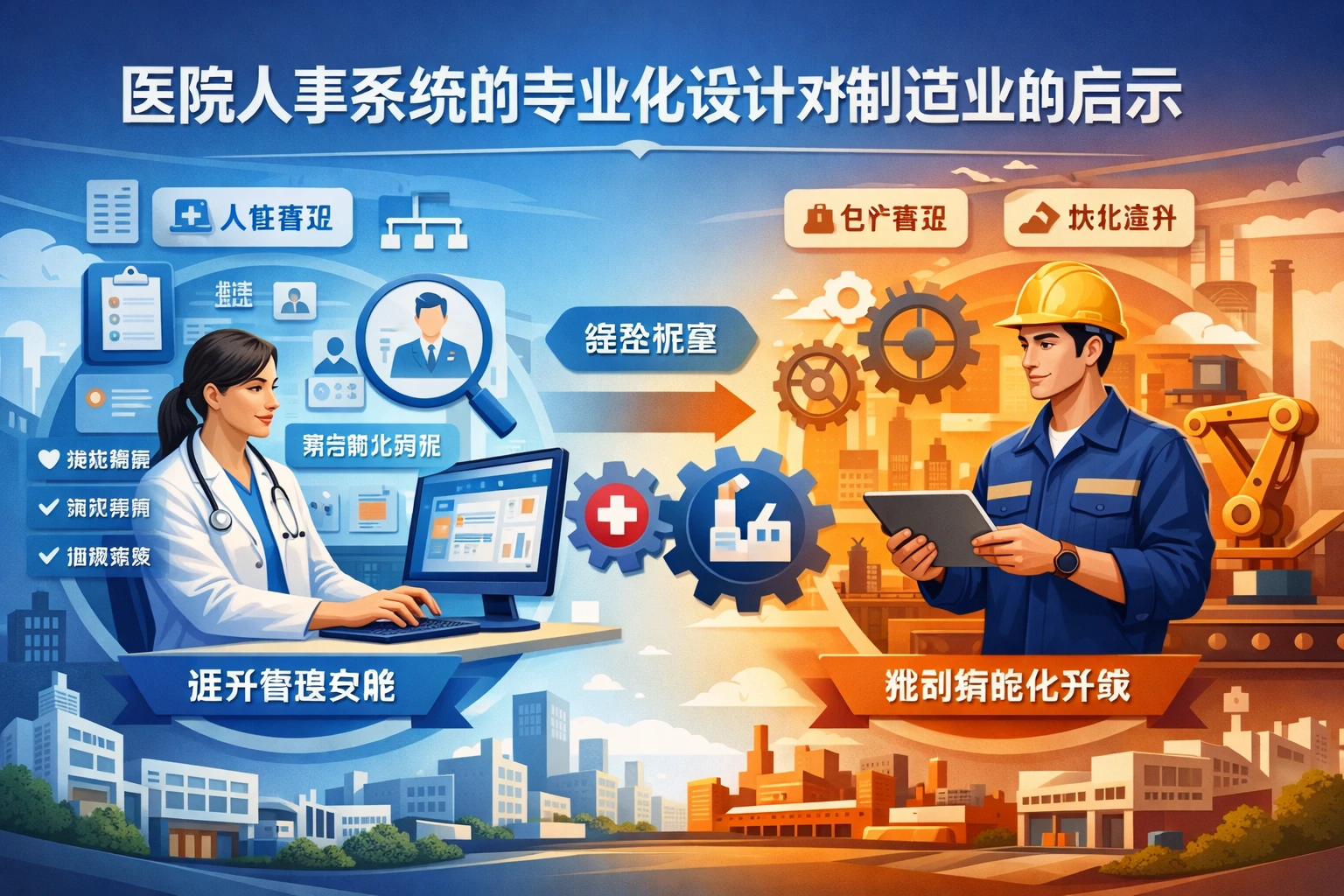 医院人事系统的专业化设计对制造业的启示