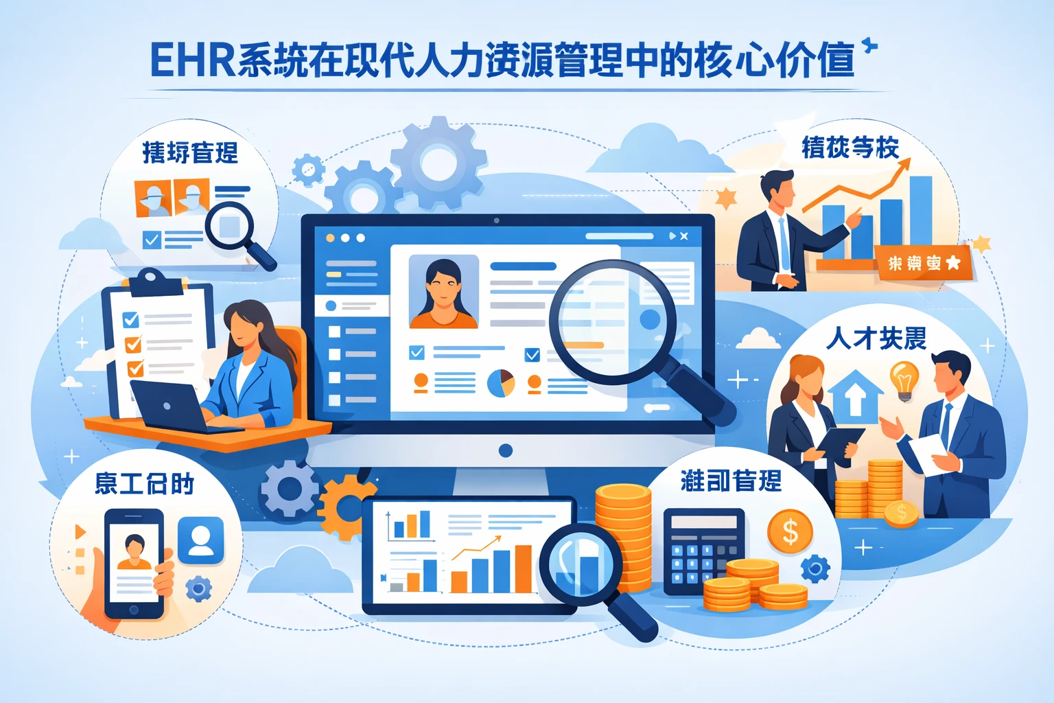 EHR系统在现代人力资源管理中的核心价值