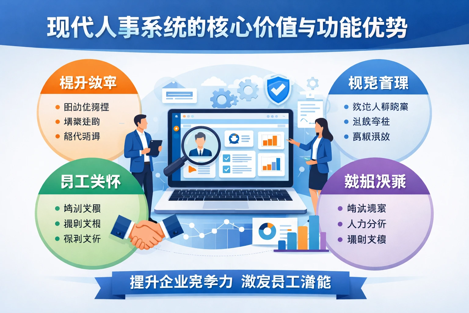 现代人事系统的核心价值与功能优势