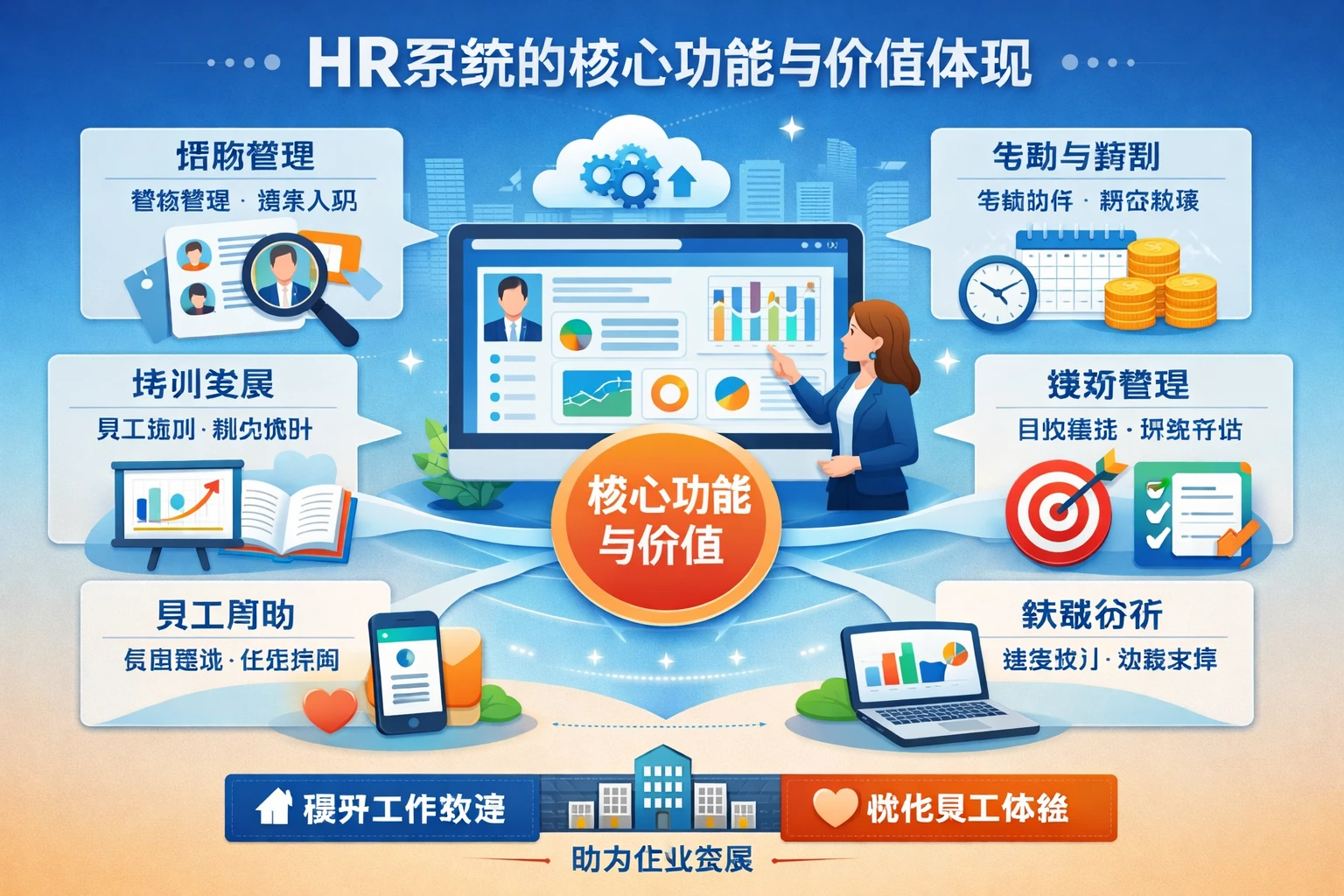 HR系统的核心功能与价值体现