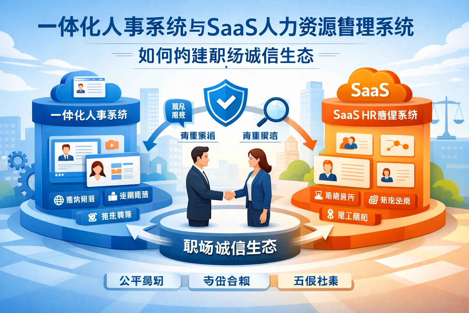 一体化人事系统与SaaS人力资源管理系统如何构建职场诚信生态