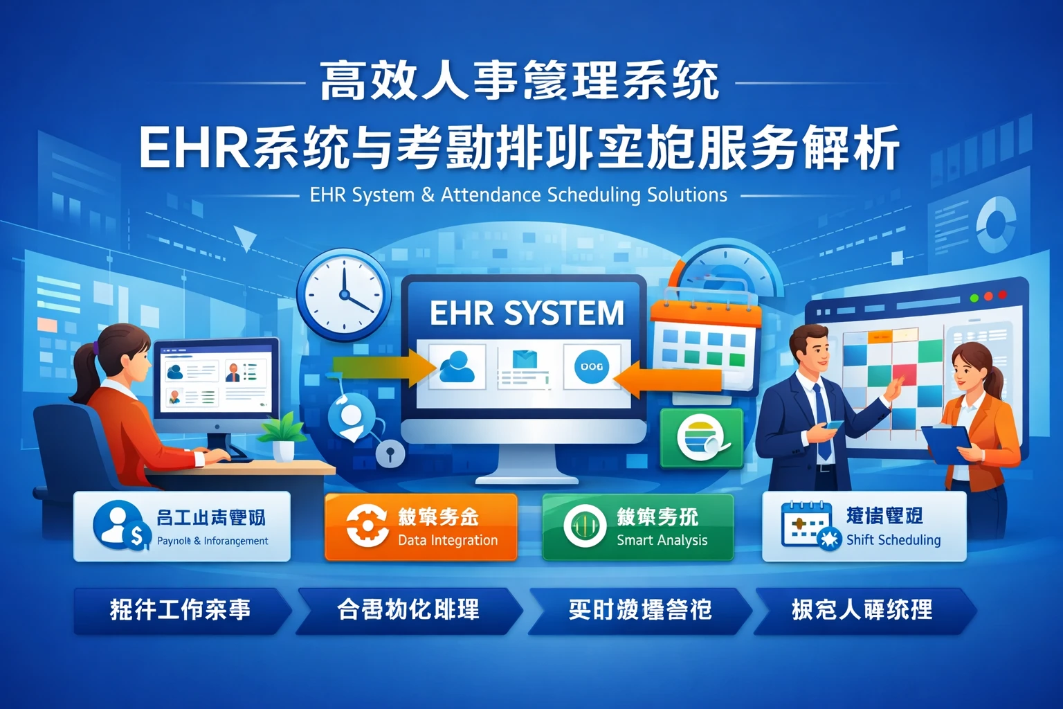 高效人事管理系统：EHR系统与考勤排班实施服务解析