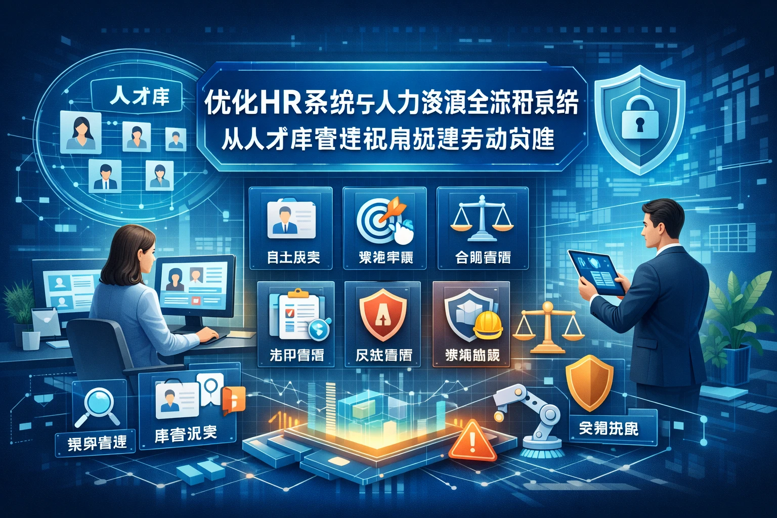 优化HR系统与人力资源全流程系统：从人才库管理视角规避劳动风险