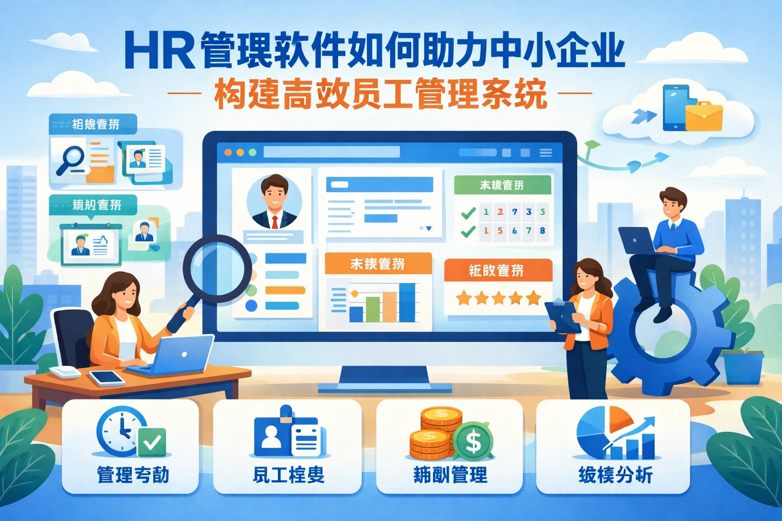HR管理软件如何助力中小企业构建高效员工管理系统