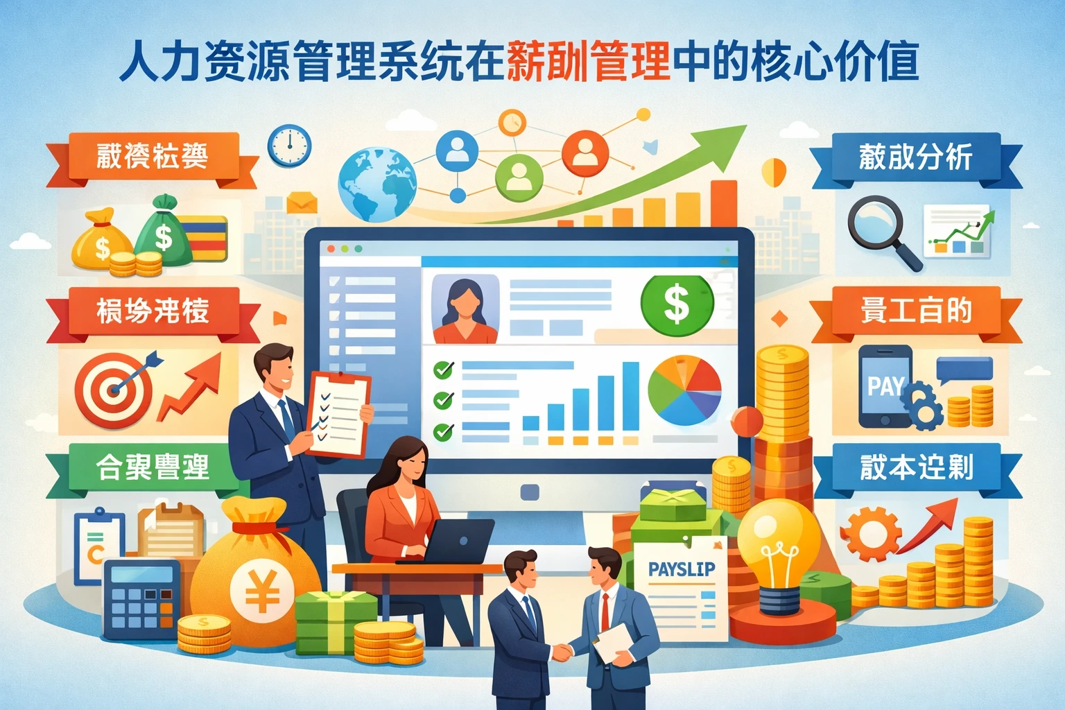 人力资源管理系统在薪酬管理中的核心价值