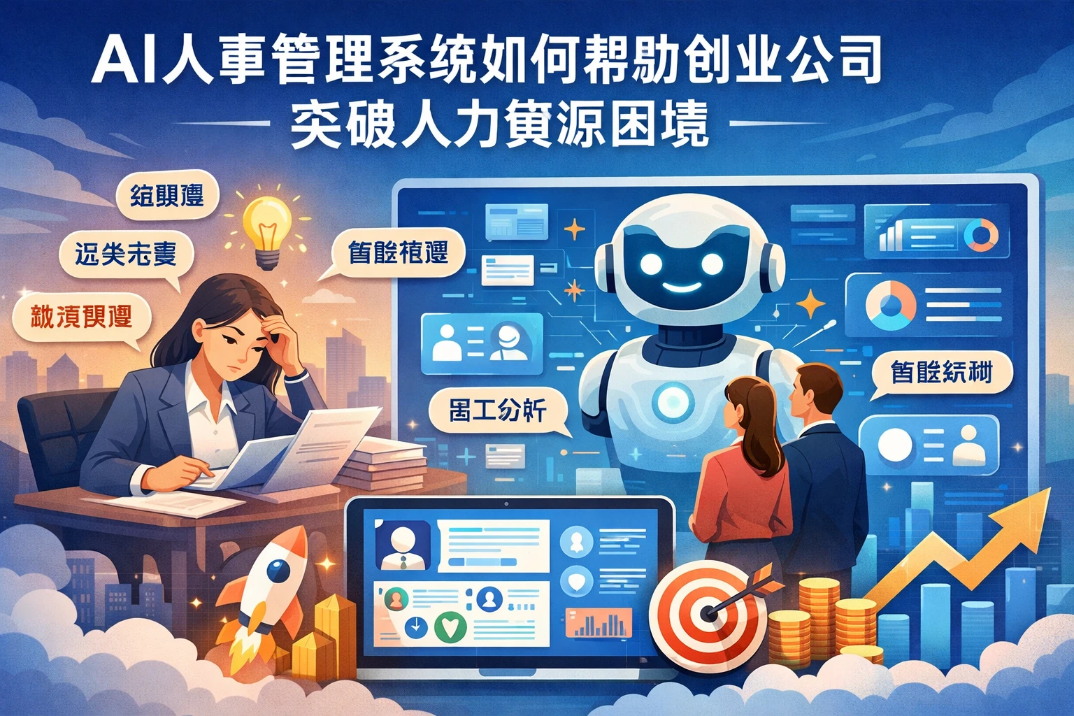 AI人事管理系统如何帮助创业公司突破人力资源困境