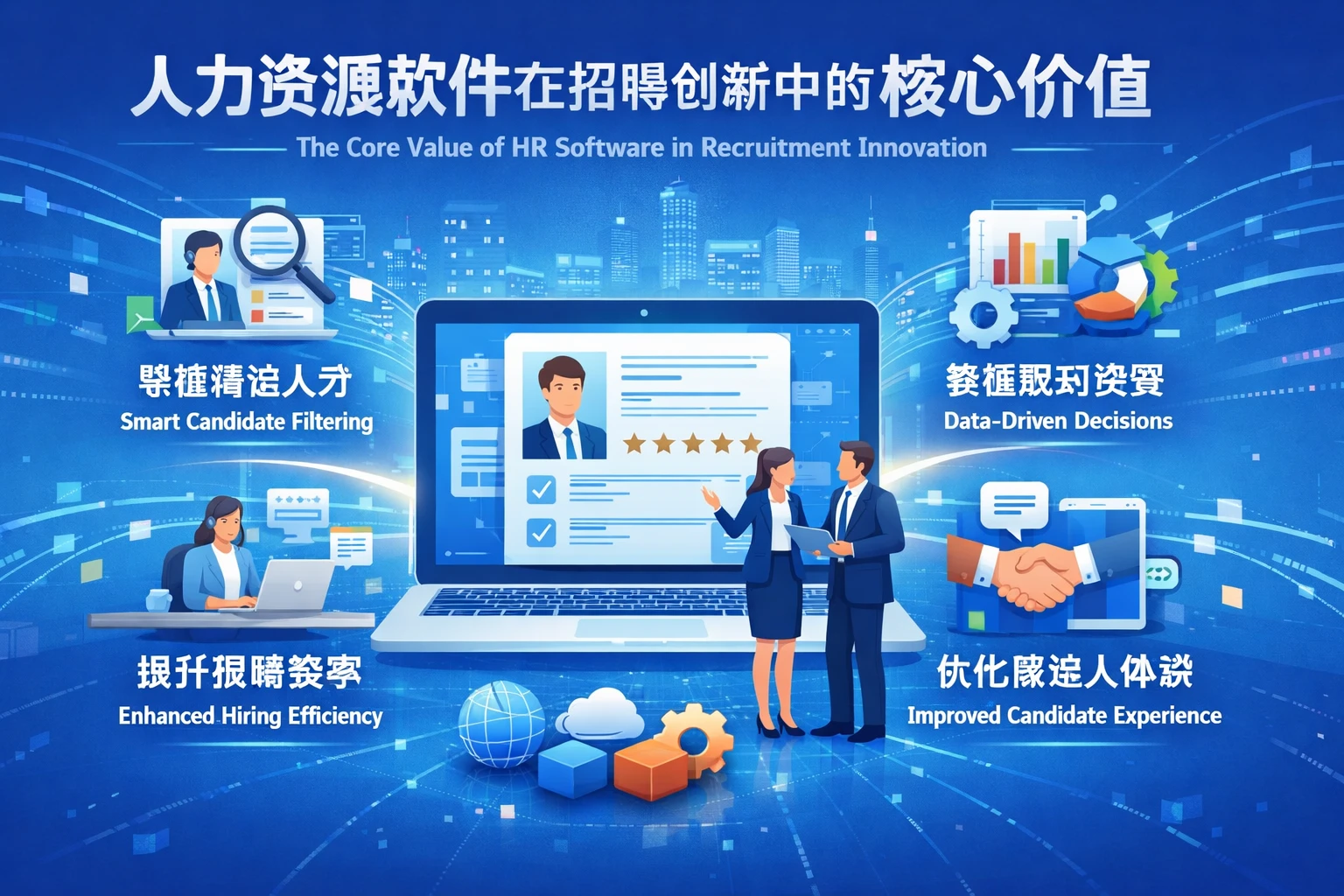 人力资源软件在招聘创新中的核心价值