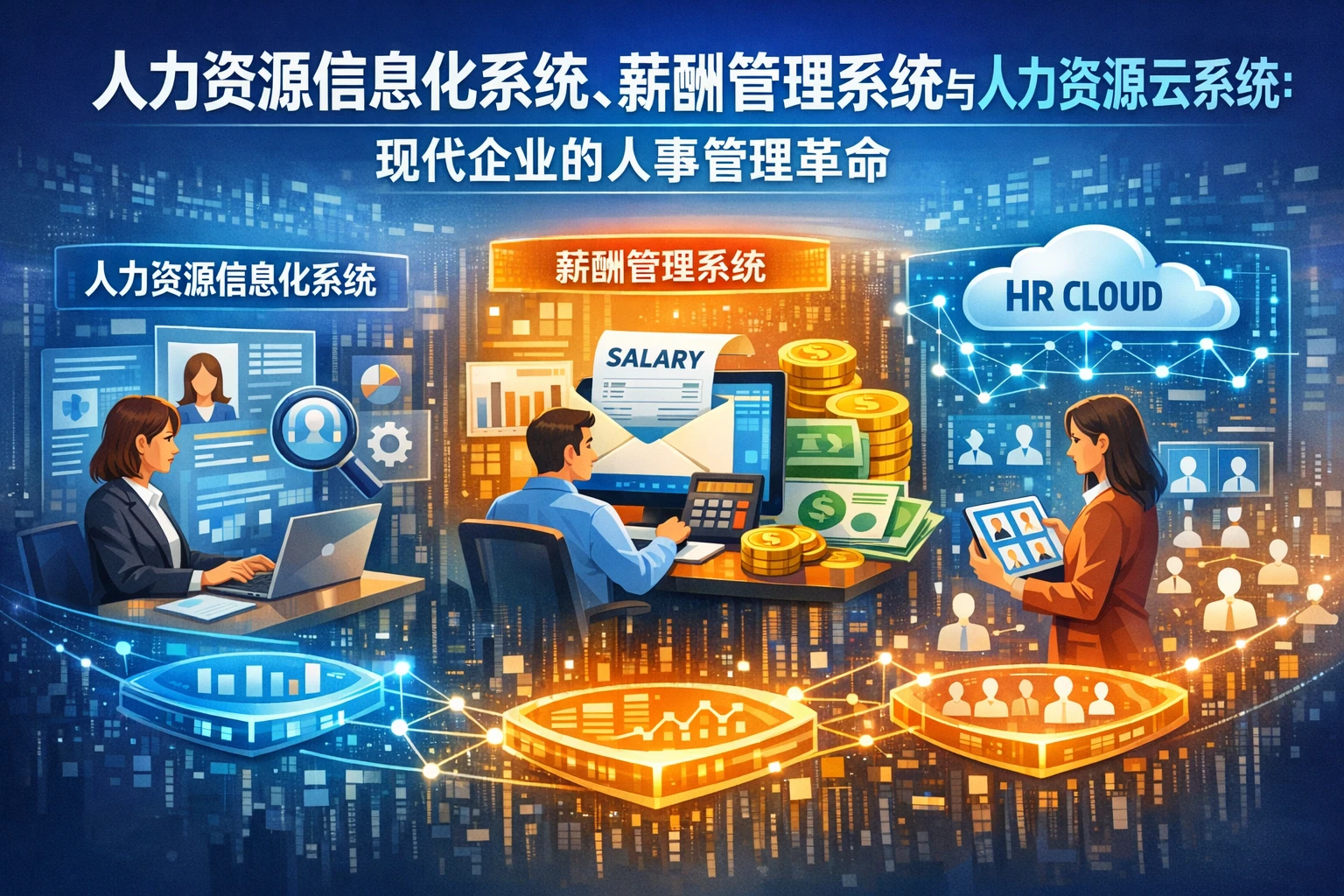 人力资源信息化系统、薪酬管理系统与人力资源云系统：现代企业的人事管理革命