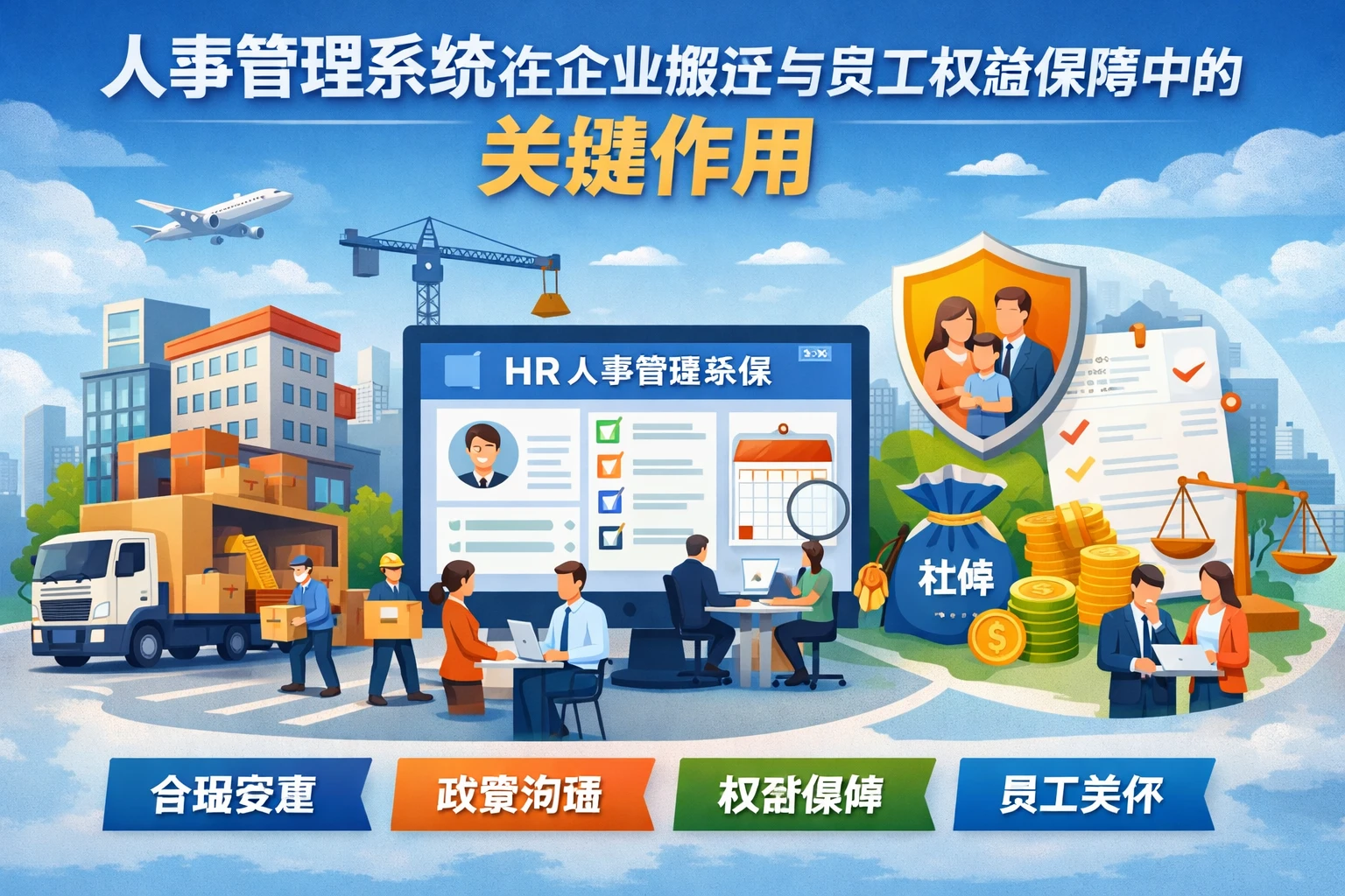 人事管理系统在企业搬迁与员工权益保障中的关键作用