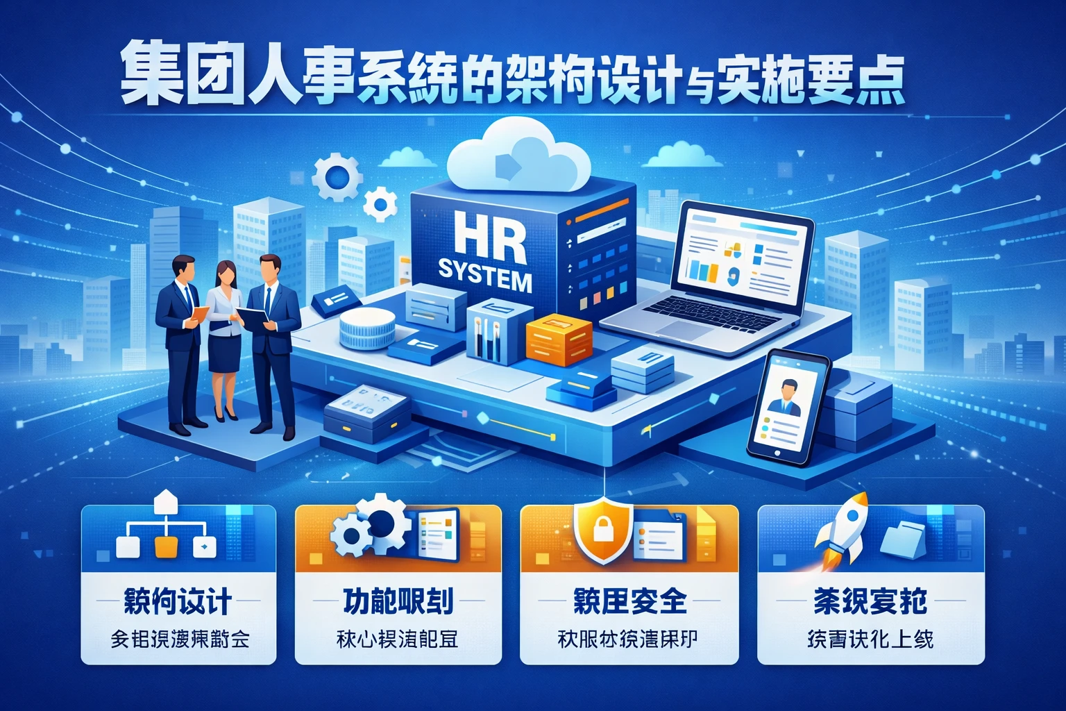集团人事系统的架构设计与实施要点