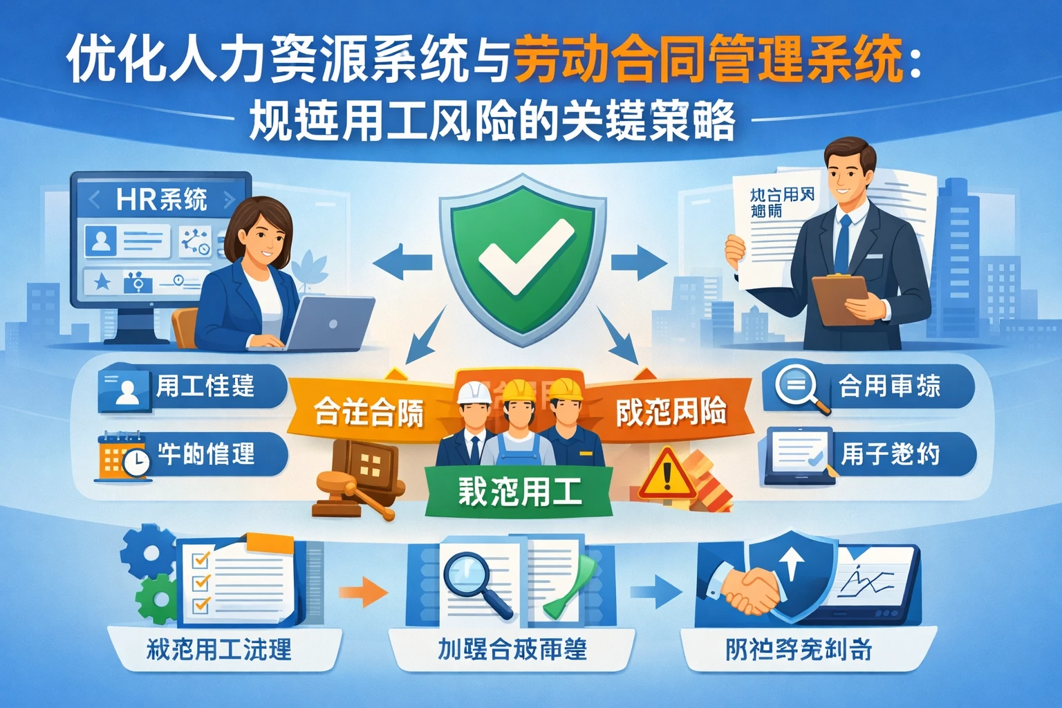 优化人力资源系统与劳动合同管理系统：规避用工风险的关键策略