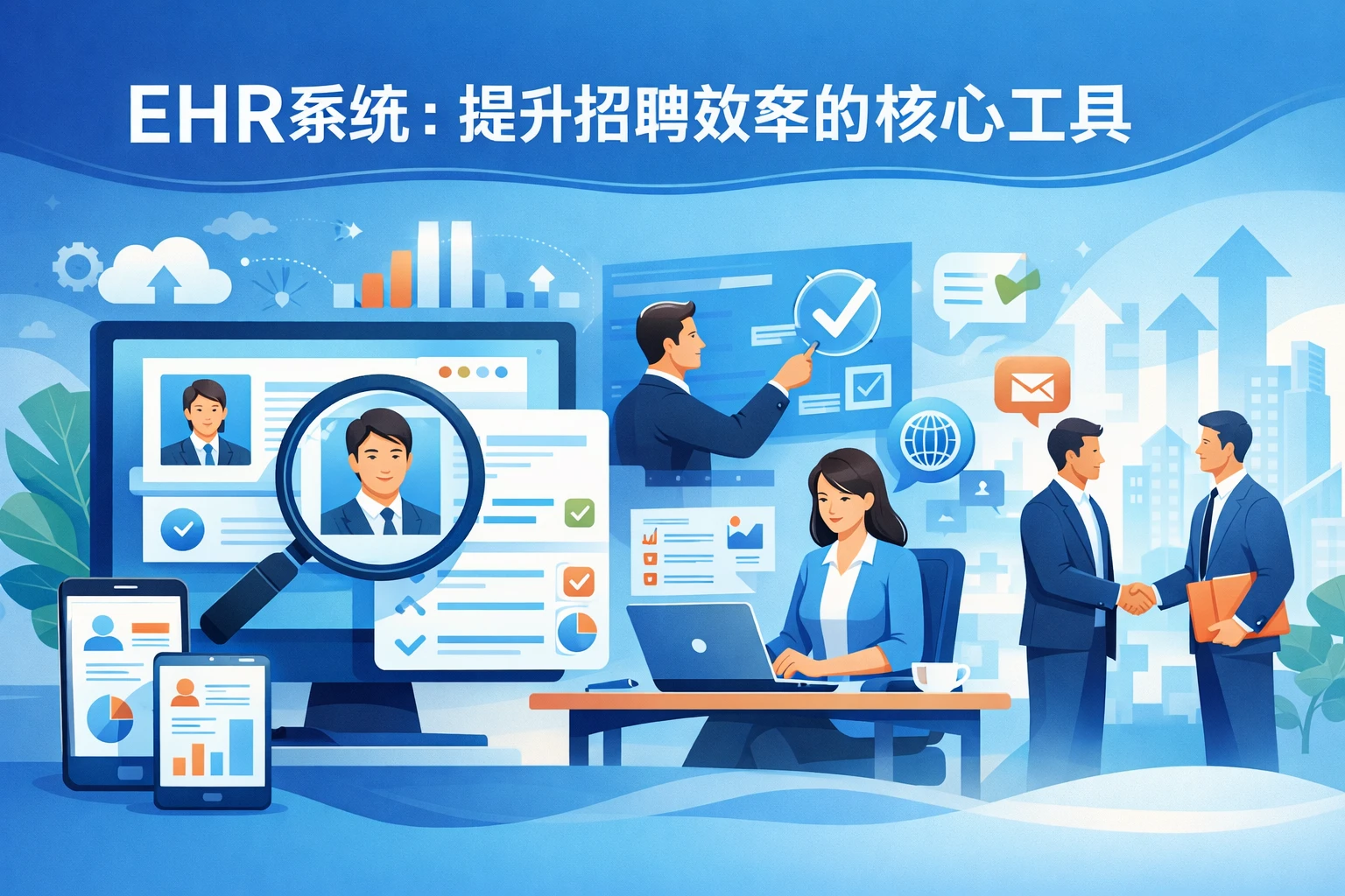 EHR系统：提升招聘效率的核心工具