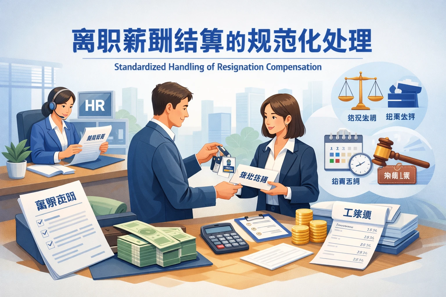 离职薪酬结算的规范化处理