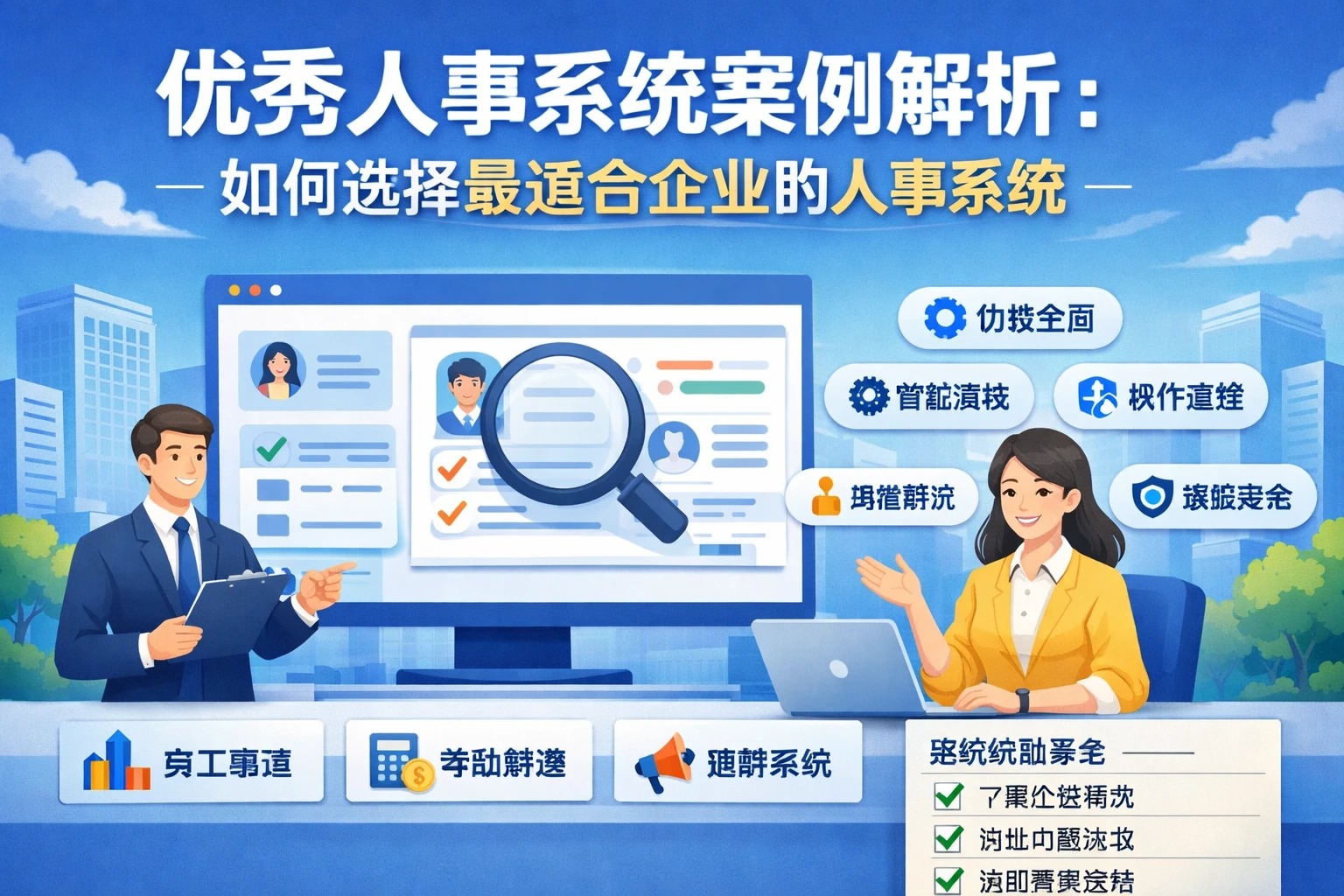 优秀人事系统案例解析：如何选择最适合企业的人事系统