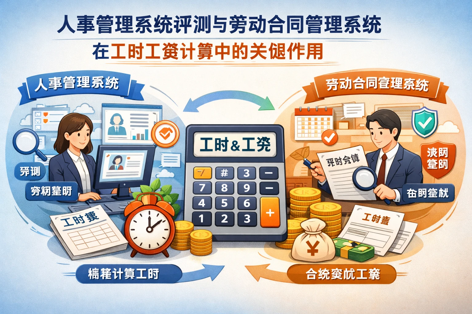 人事管理系统评测与劳动合同管理系统在工时工资计算中的关键作用