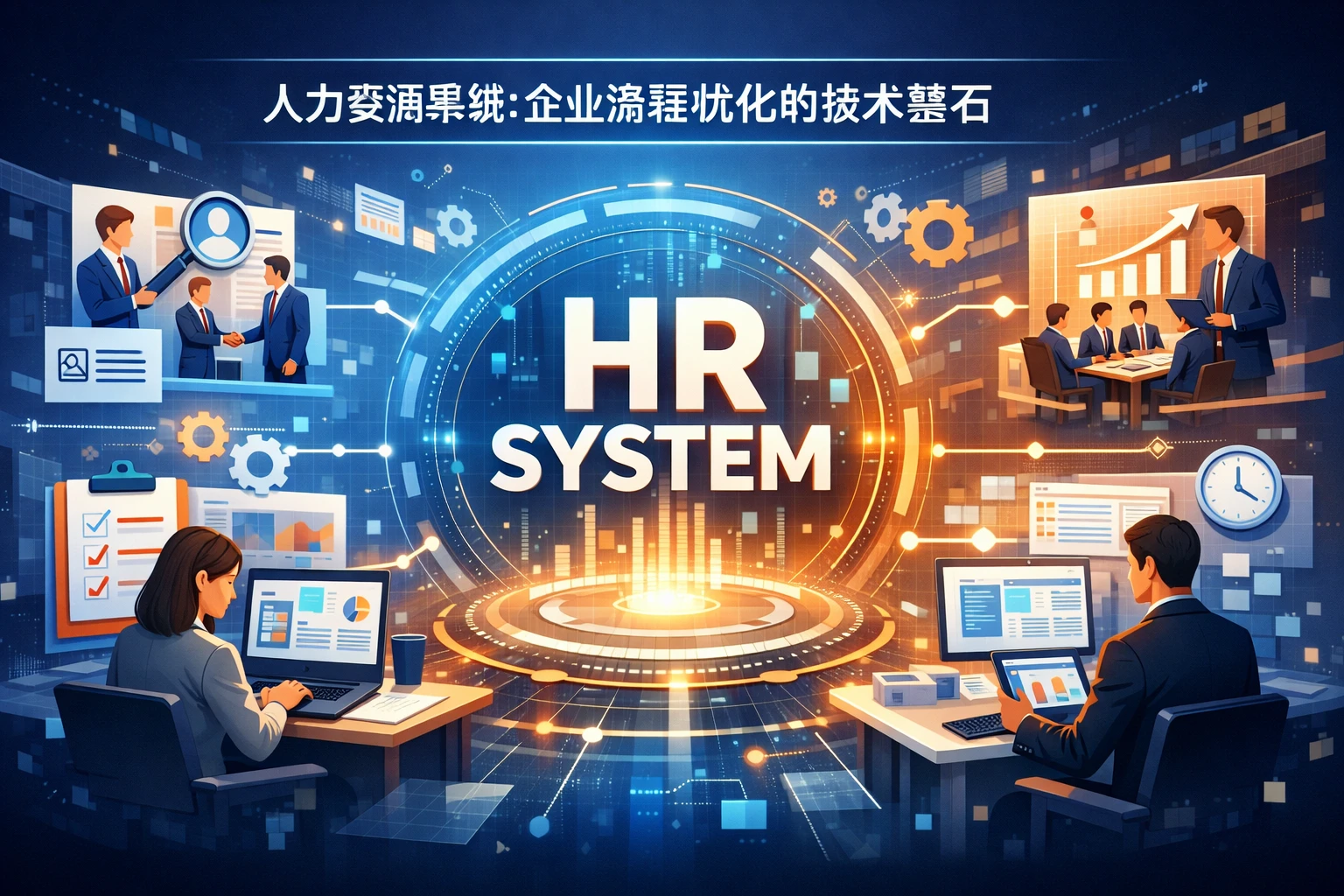 人力资源系统：企业流程优化的技术基石