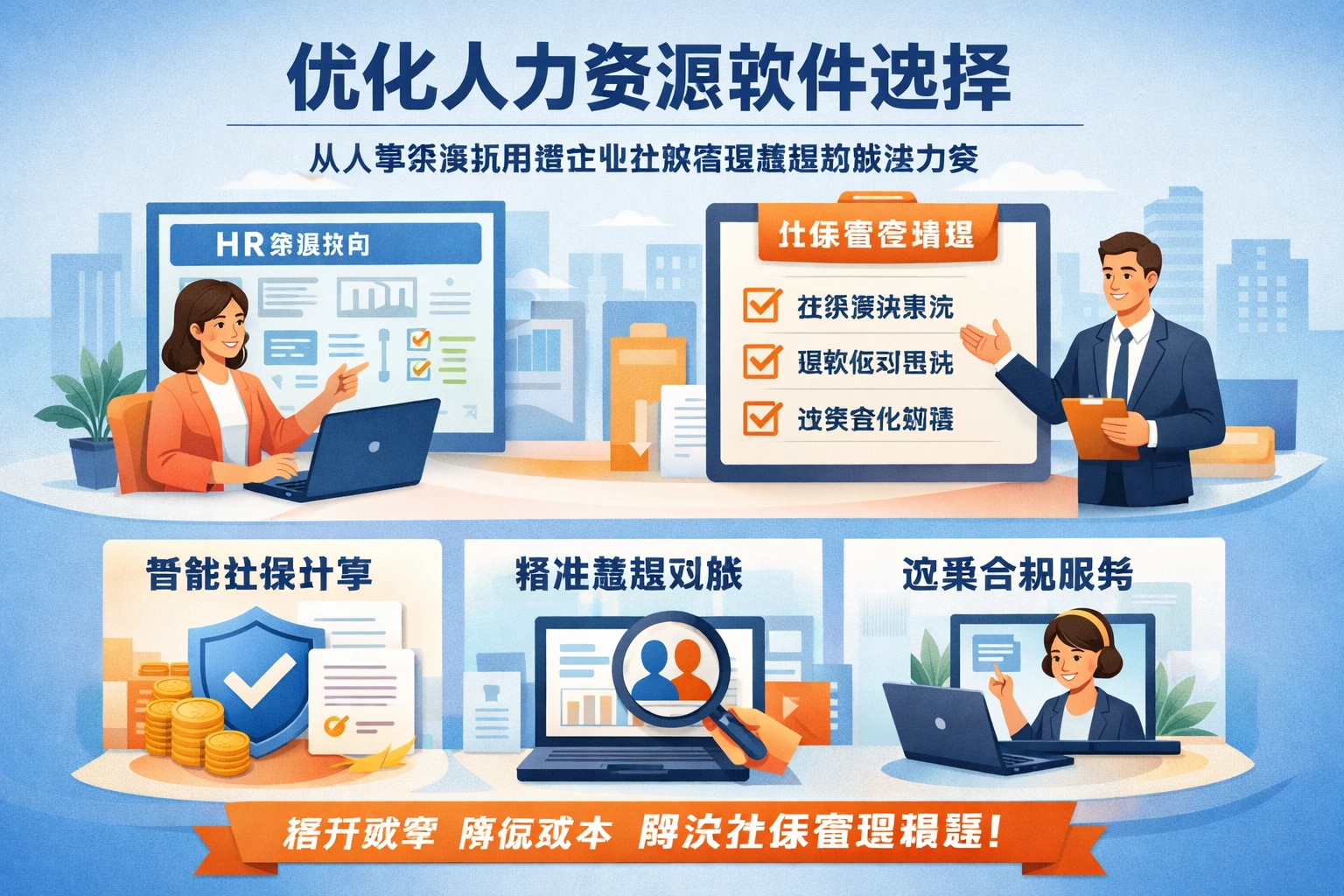 优化人力资源软件选择：从人事系统试用看企业社保管理难题的解决方案