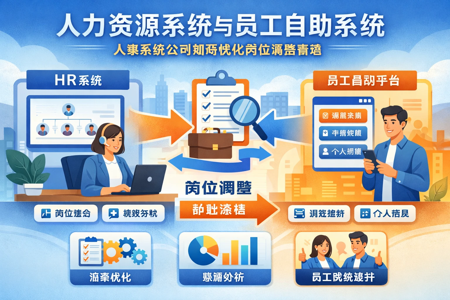 人力资源系统与员工自助系统：人事系统公司如何优化岗位调整管理