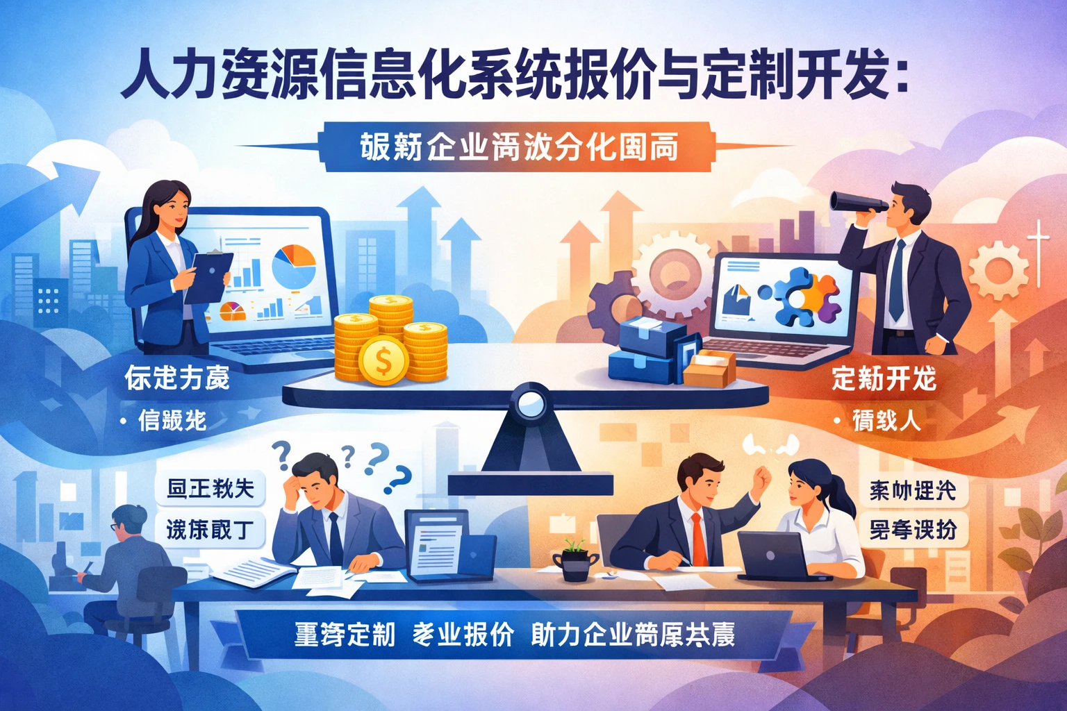 人力资源信息化系统报价与定制开发：破解企业两极分化困局