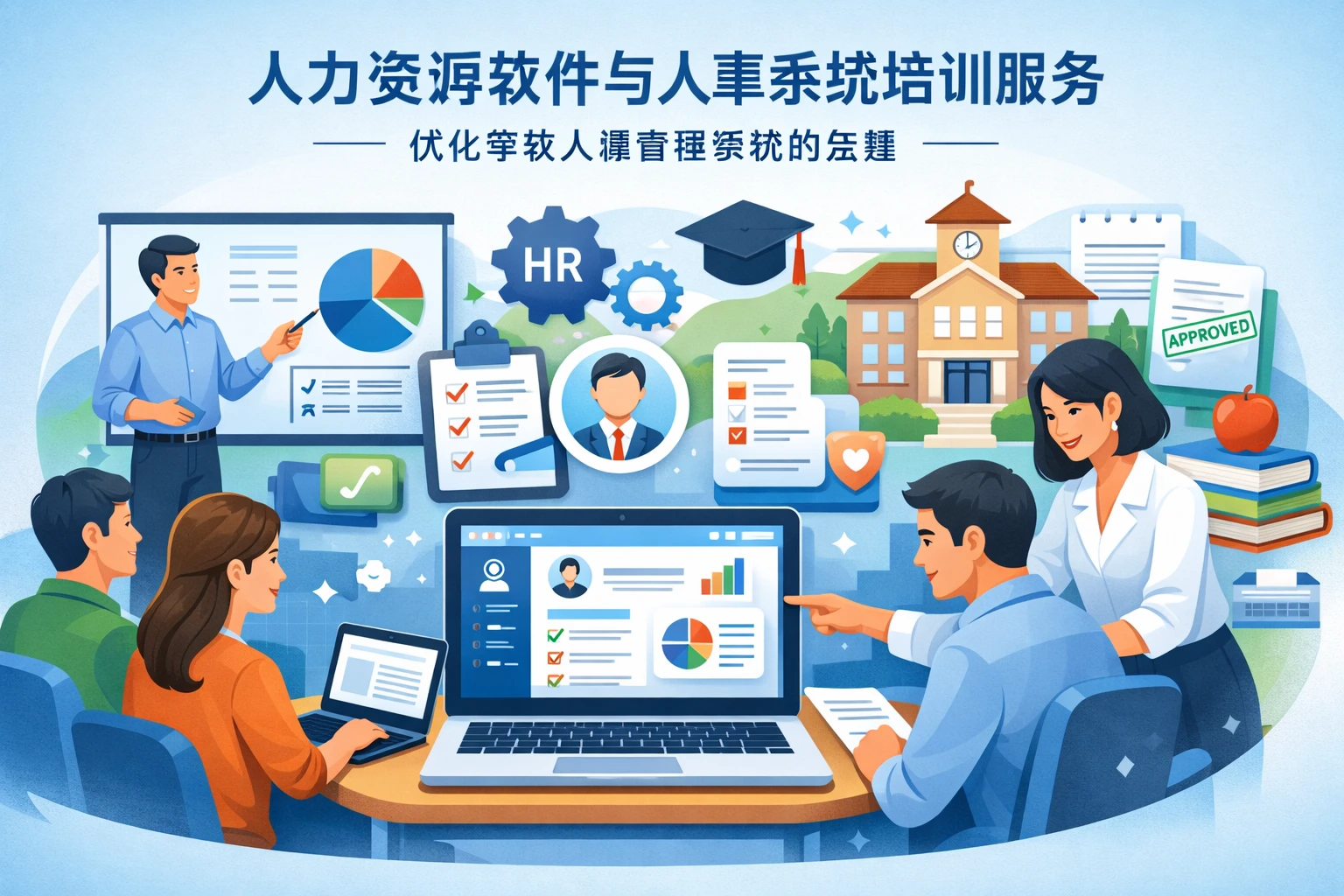 人力资源软件与人事系统培训服务：优化学校人事管理系统的关键