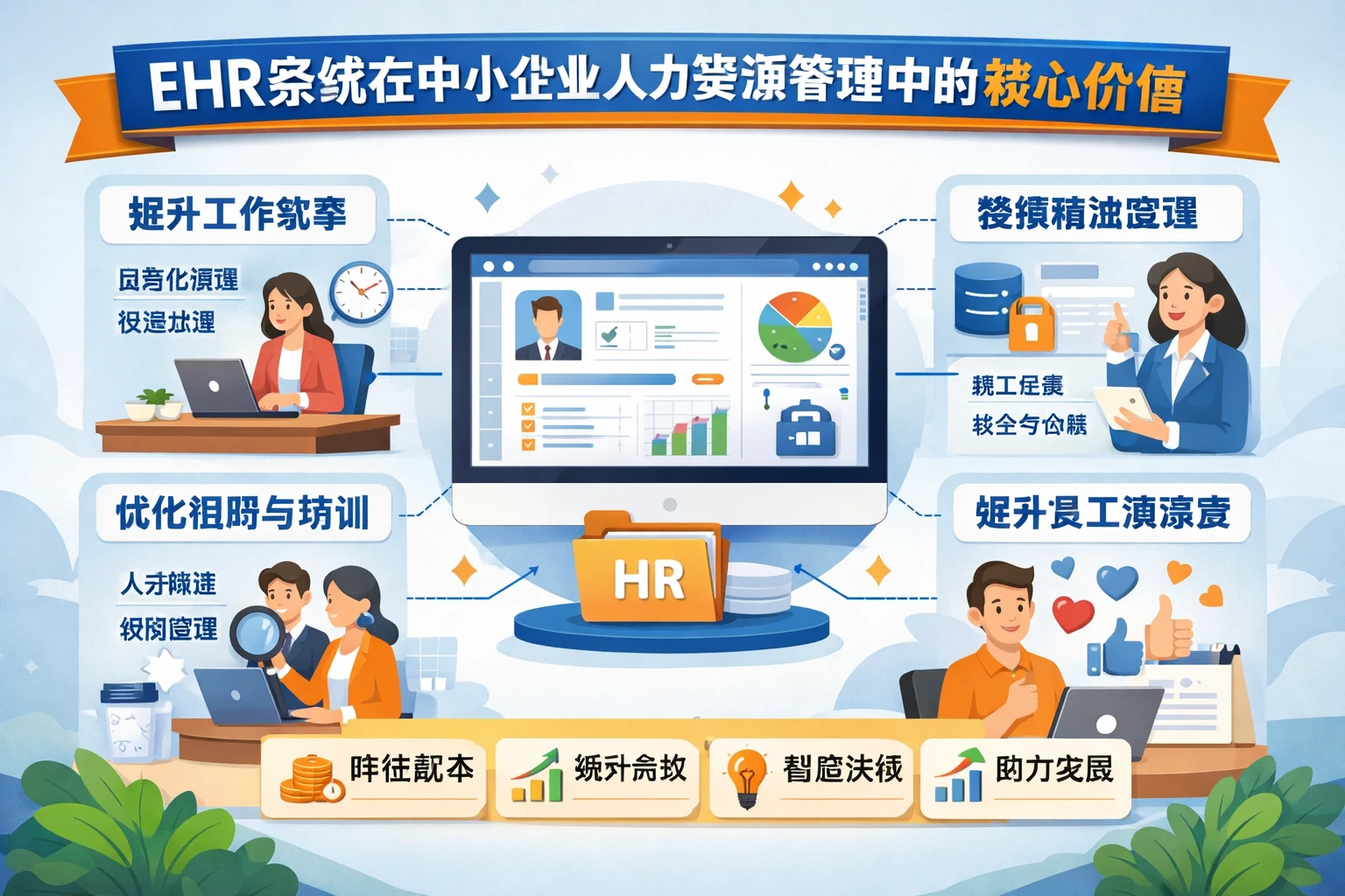 EHR系统在中小企业人力资源管理中的核心价值