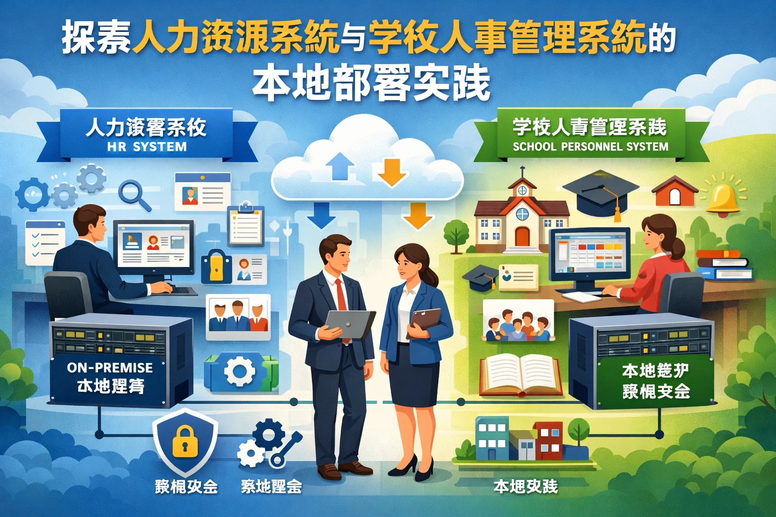 探索人力资源系统与学校人事管理系统的本地部署实践