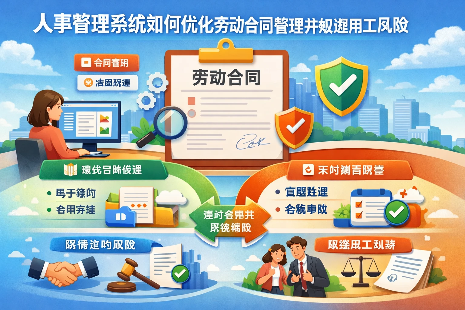 人事管理系统如何优化劳动合同管理并规避用工风险